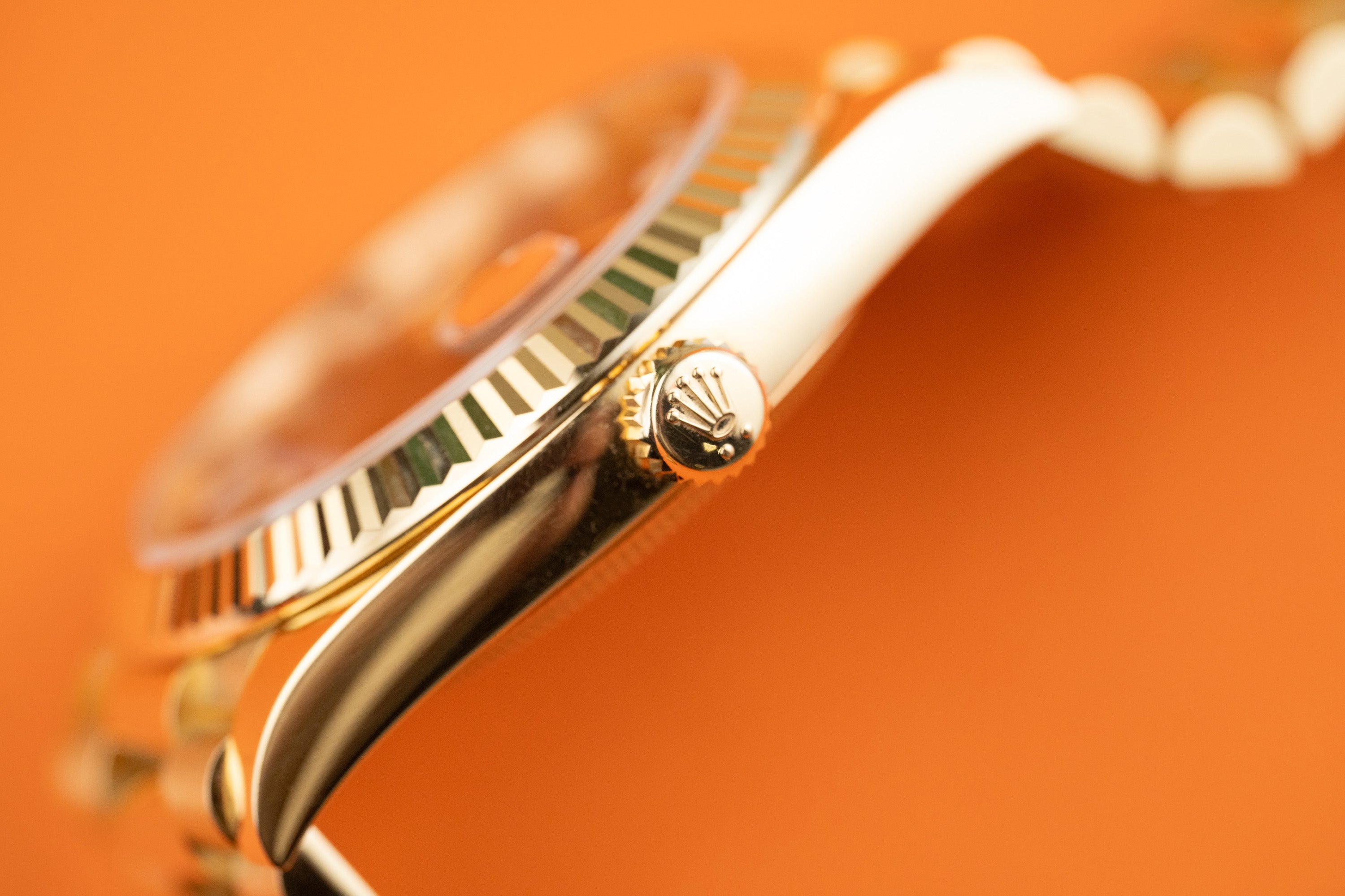 Rolex Day-Date 40 228238 40mm Yellow Gold Black Onyx Dial President Bracelet