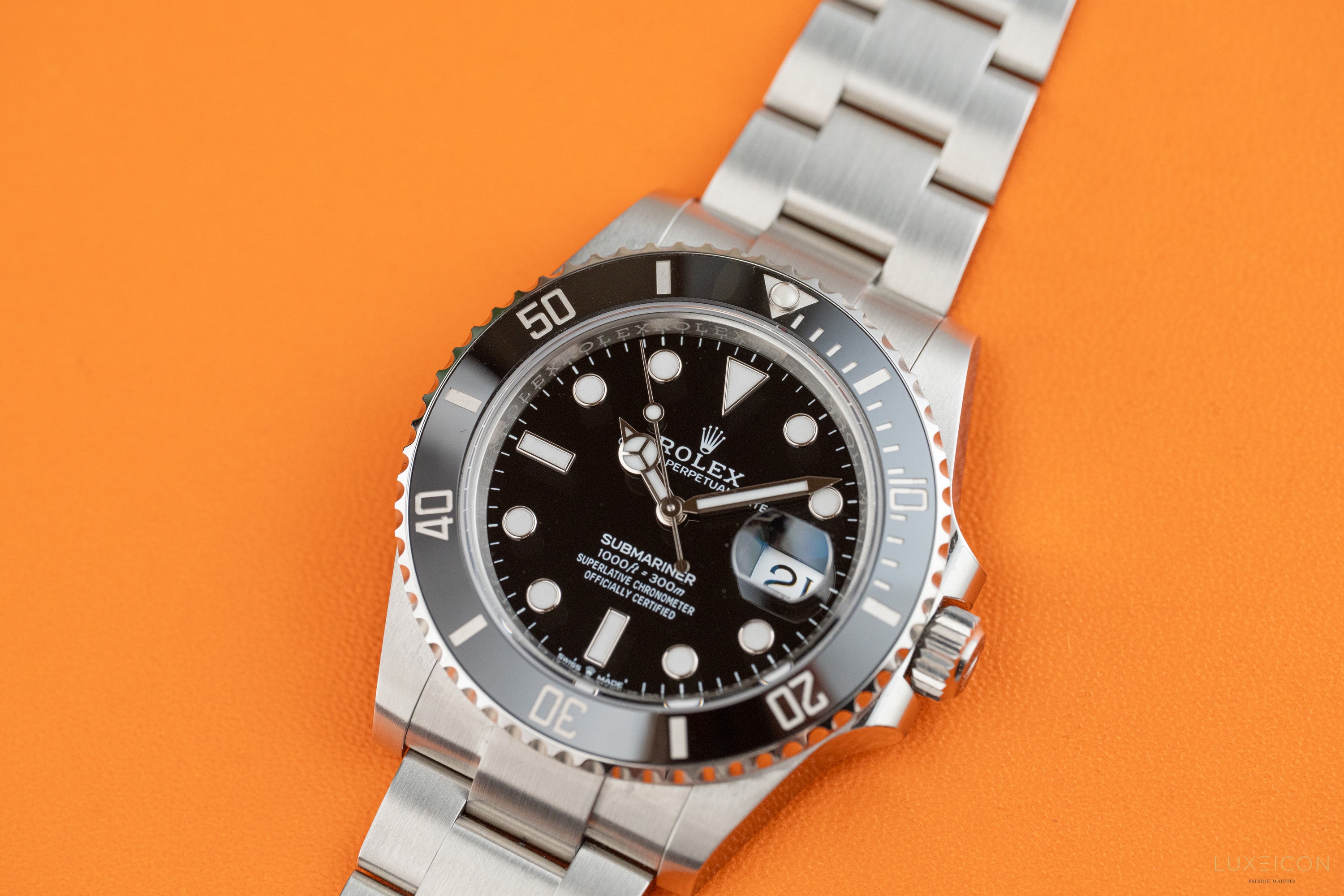Rolex Submariner Date Stainless Steel Ceramic 41mm Black Dial 126610LN 2023