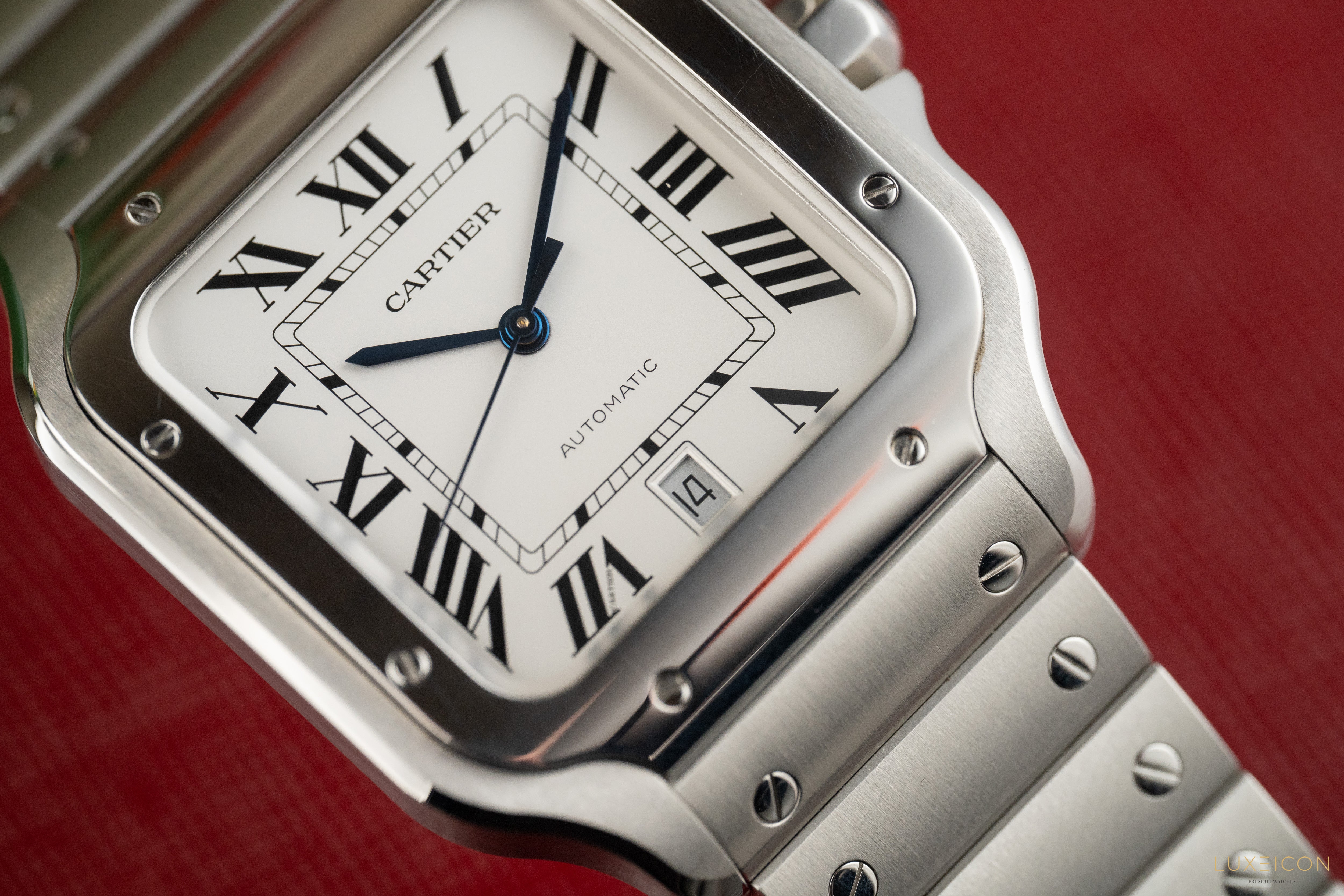 Cartier Santos De Cartier Cartier Santos White Large WSSA0018