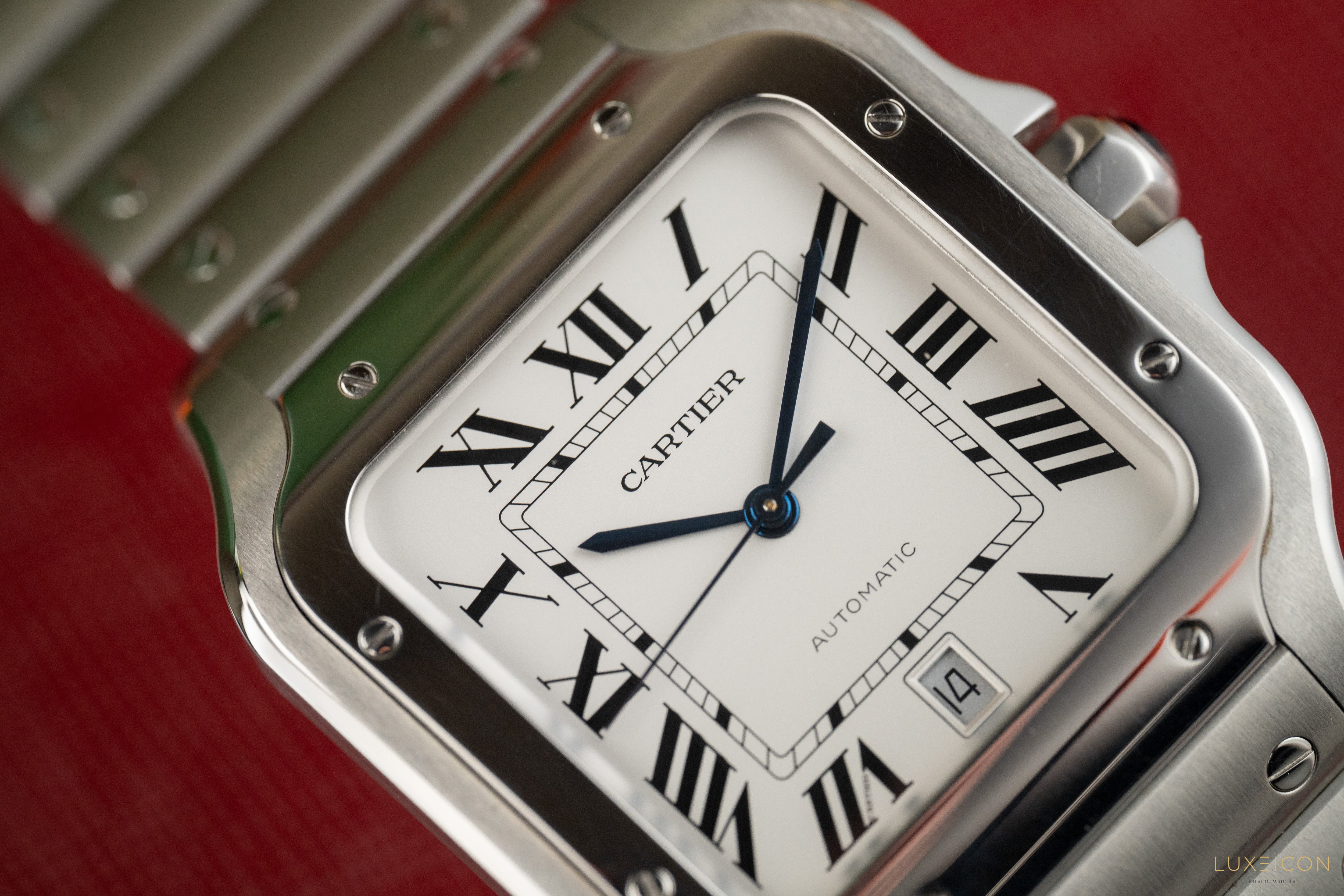 Cartier Santos De Cartier Cartier Santos White Large WSSA0018