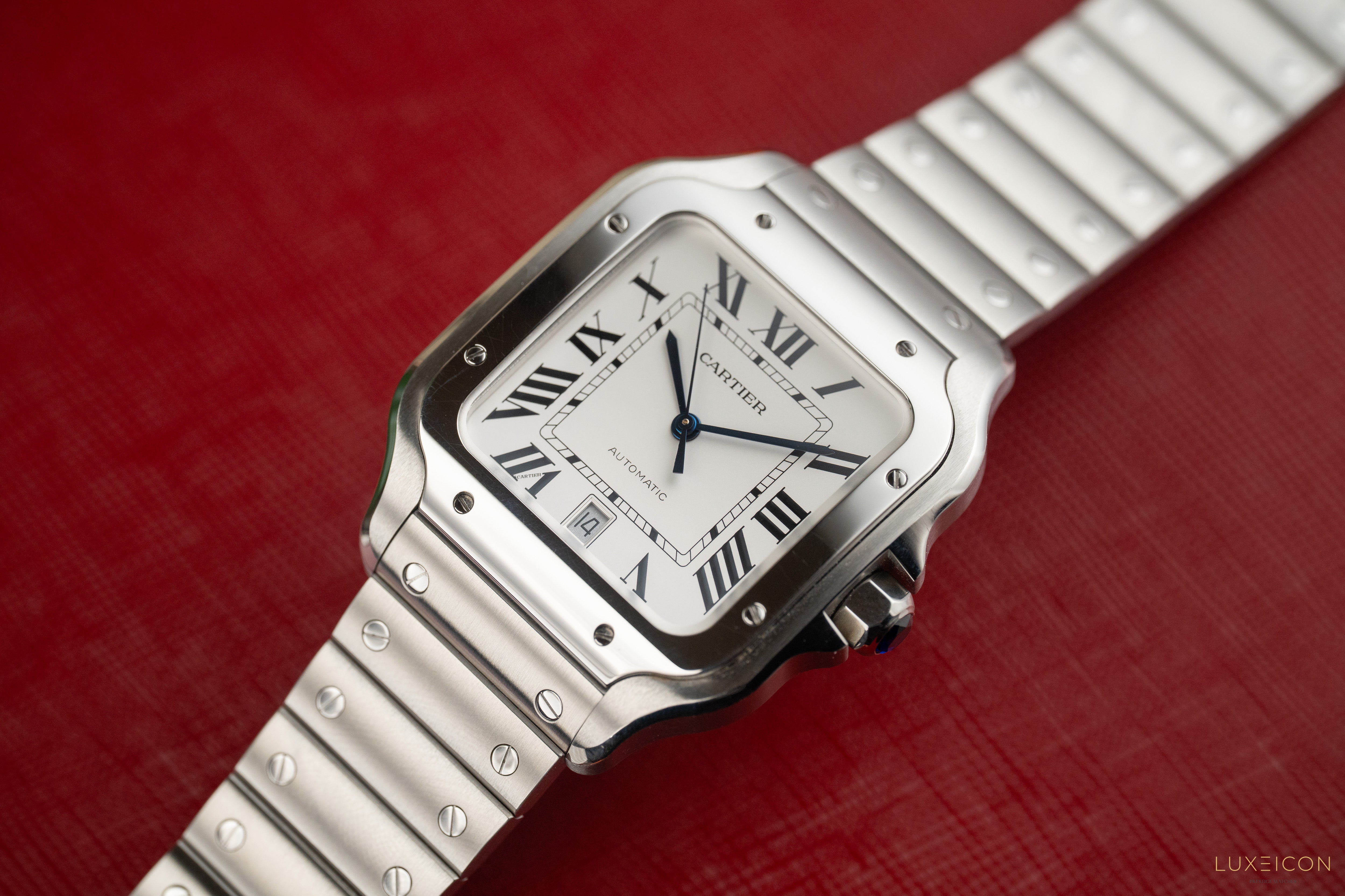 Cartier Santos De Cartier Cartier Santos White Large WSSA0018