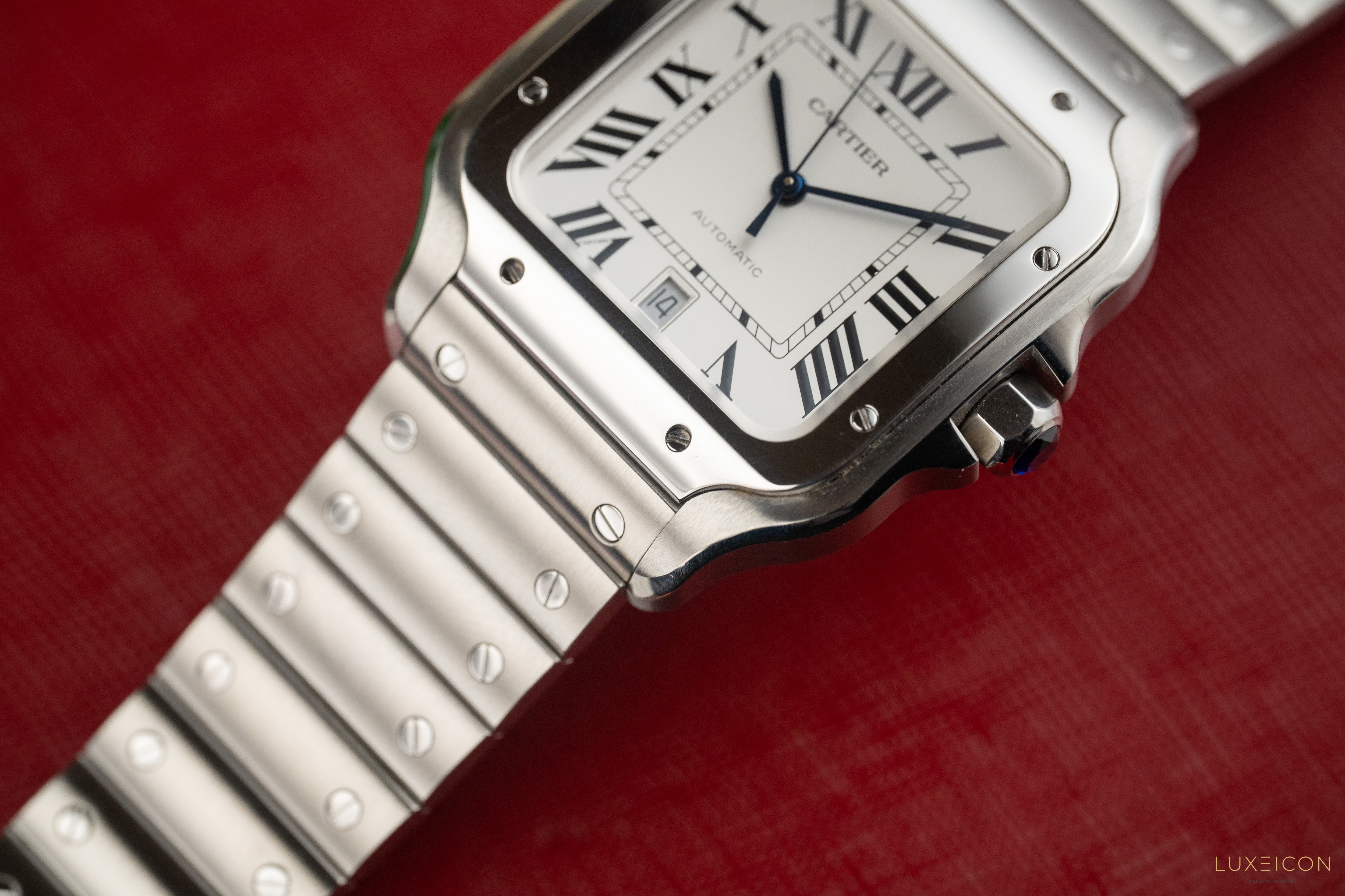 Cartier Santos De Cartier Cartier Santos White Large WSSA0018