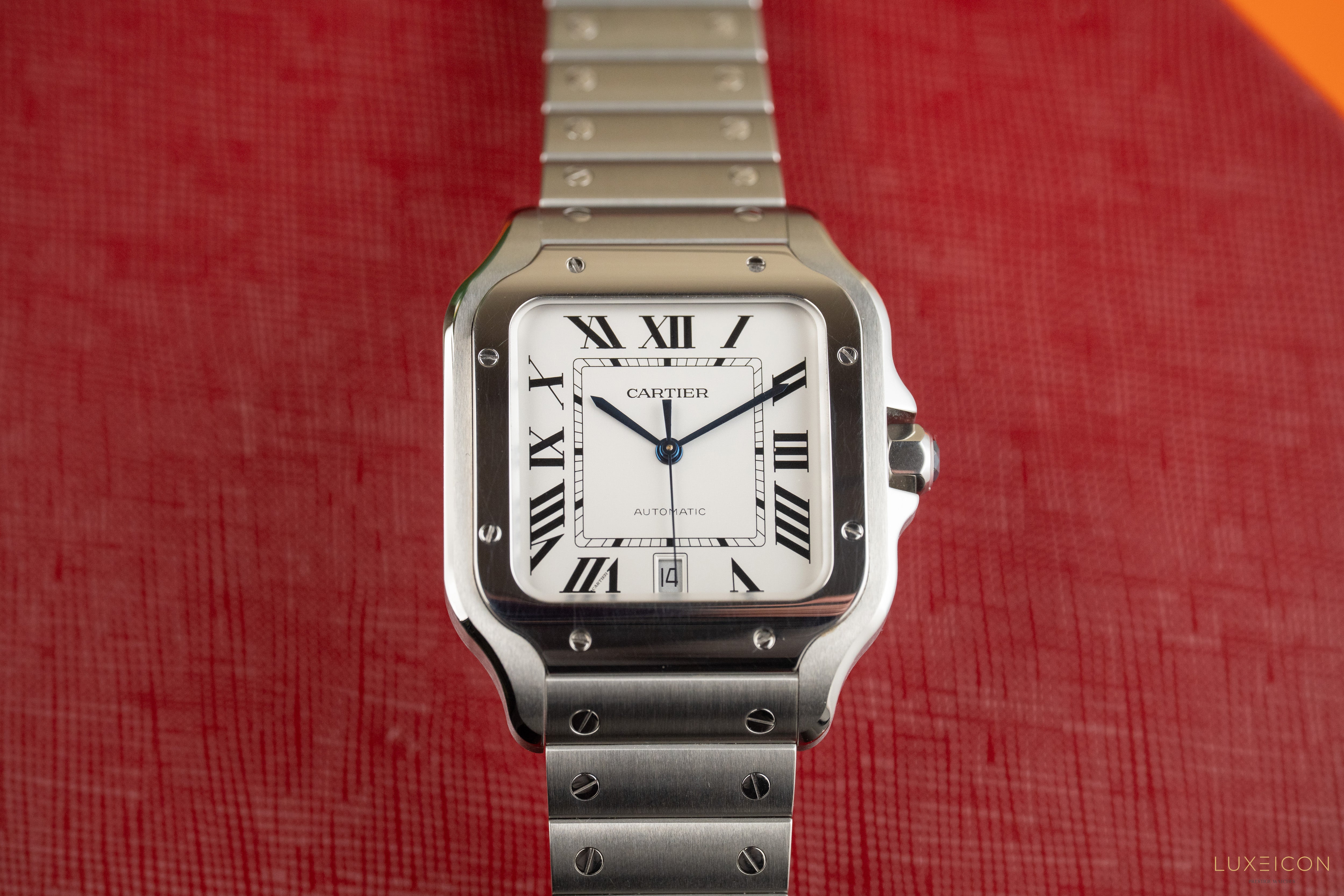 Cartier Santos De Cartier Cartier Santos White Large WSSA0018