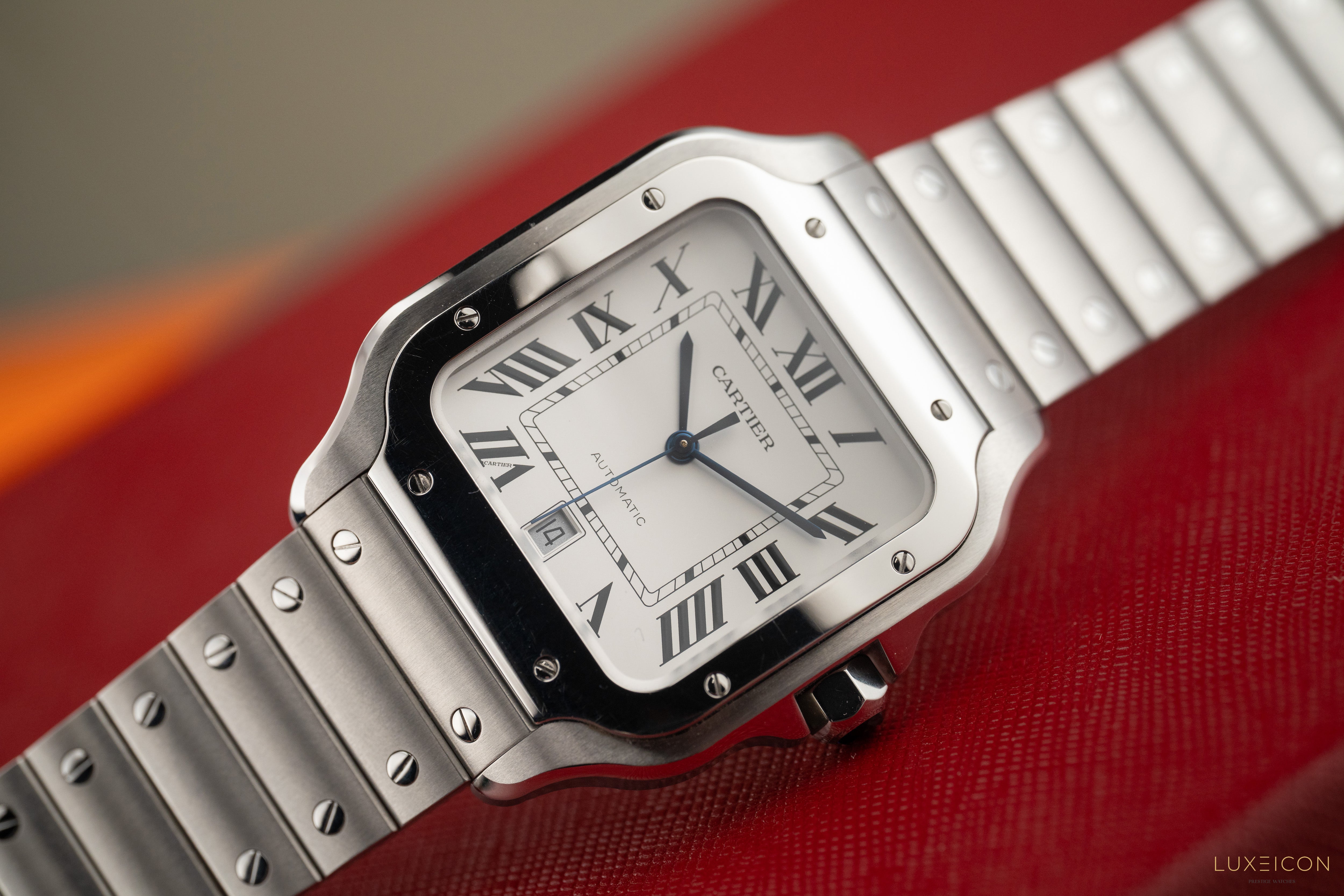 Cartier Santos De Cartier Cartier Santos White Large WSSA0018