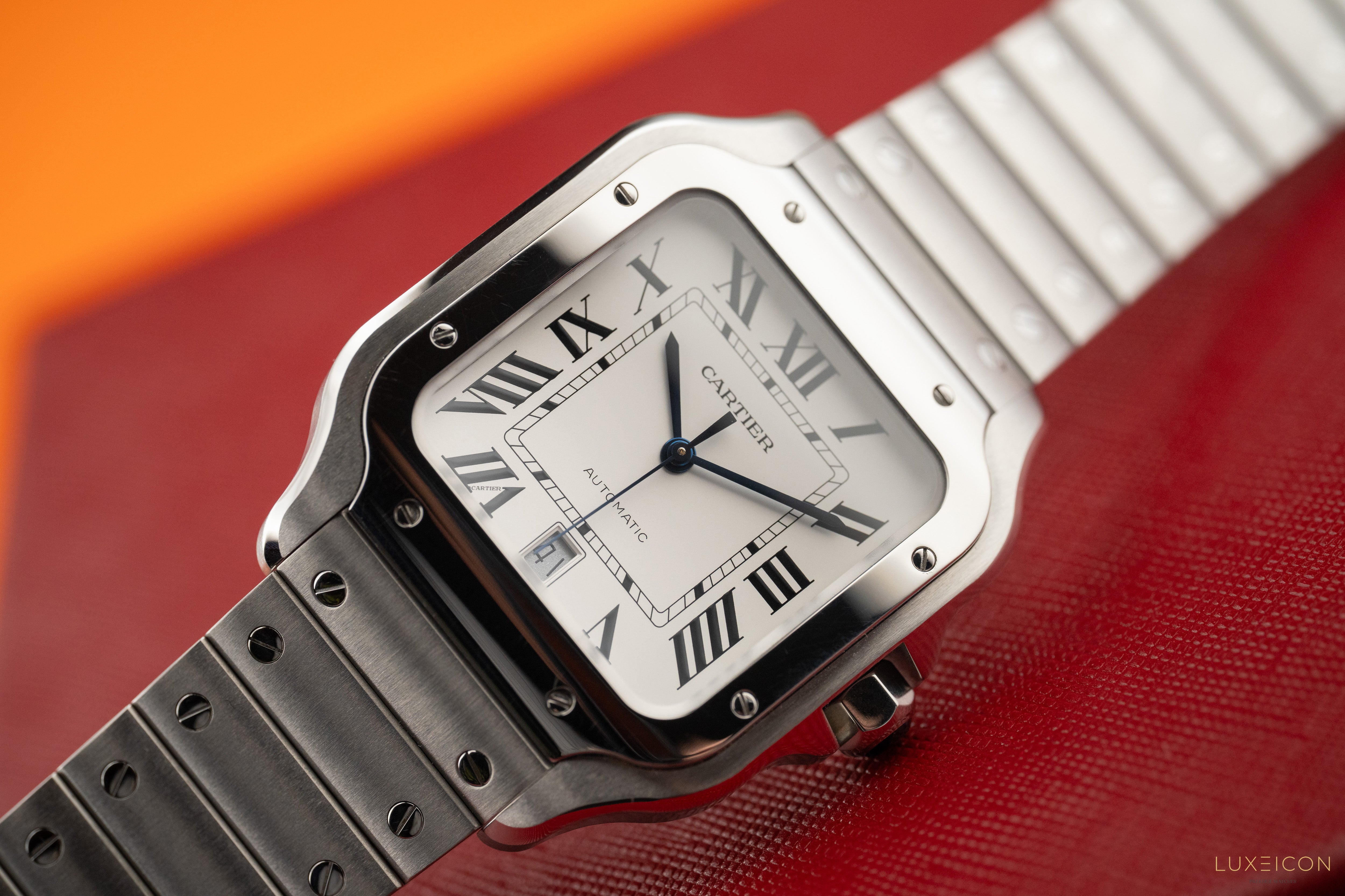 Cartier Santos De Cartier Cartier Santos White Large WSSA0018