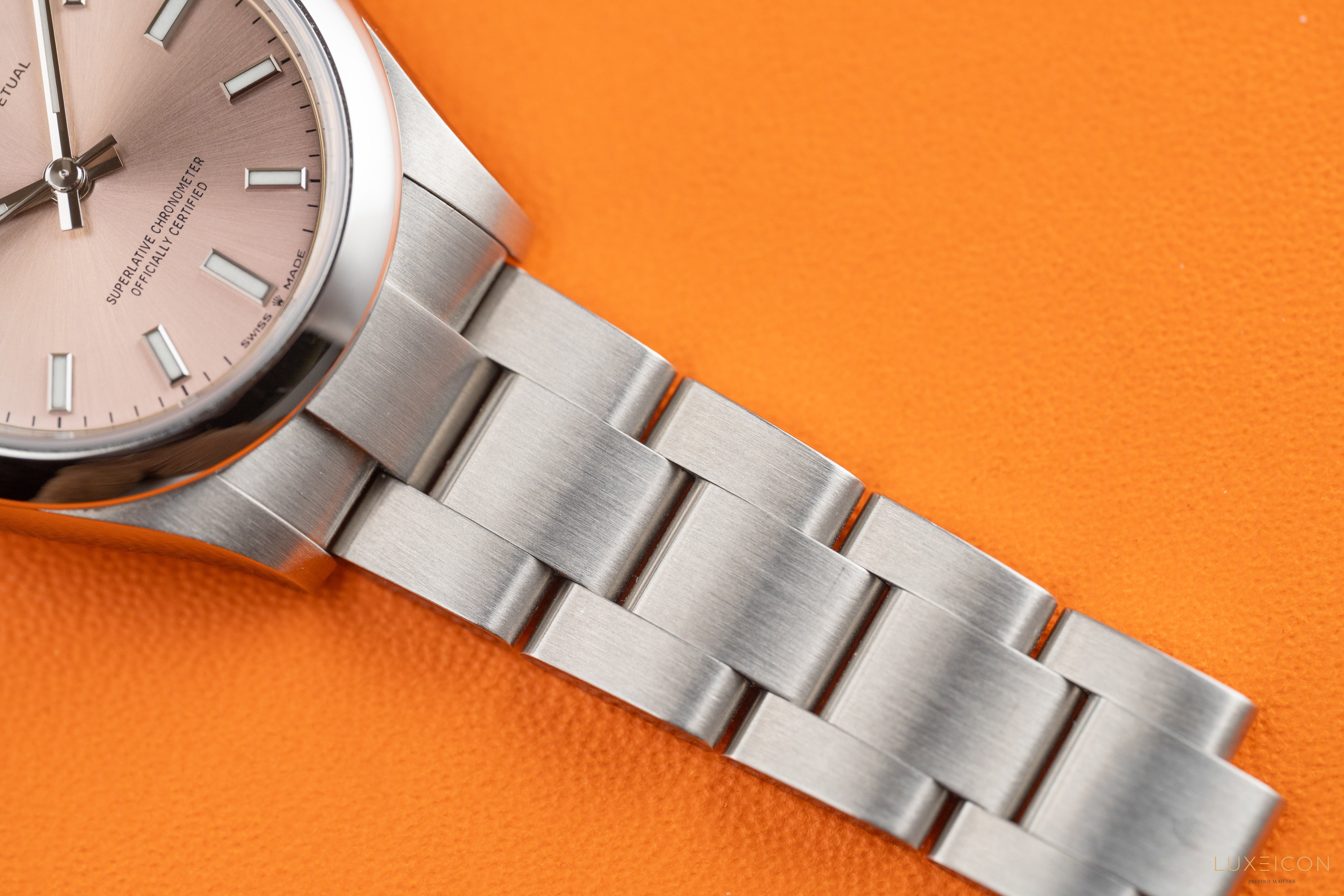 Rolex Oyster Perpetual 31 Pink Index Dial Domed Bezel 277200 2021