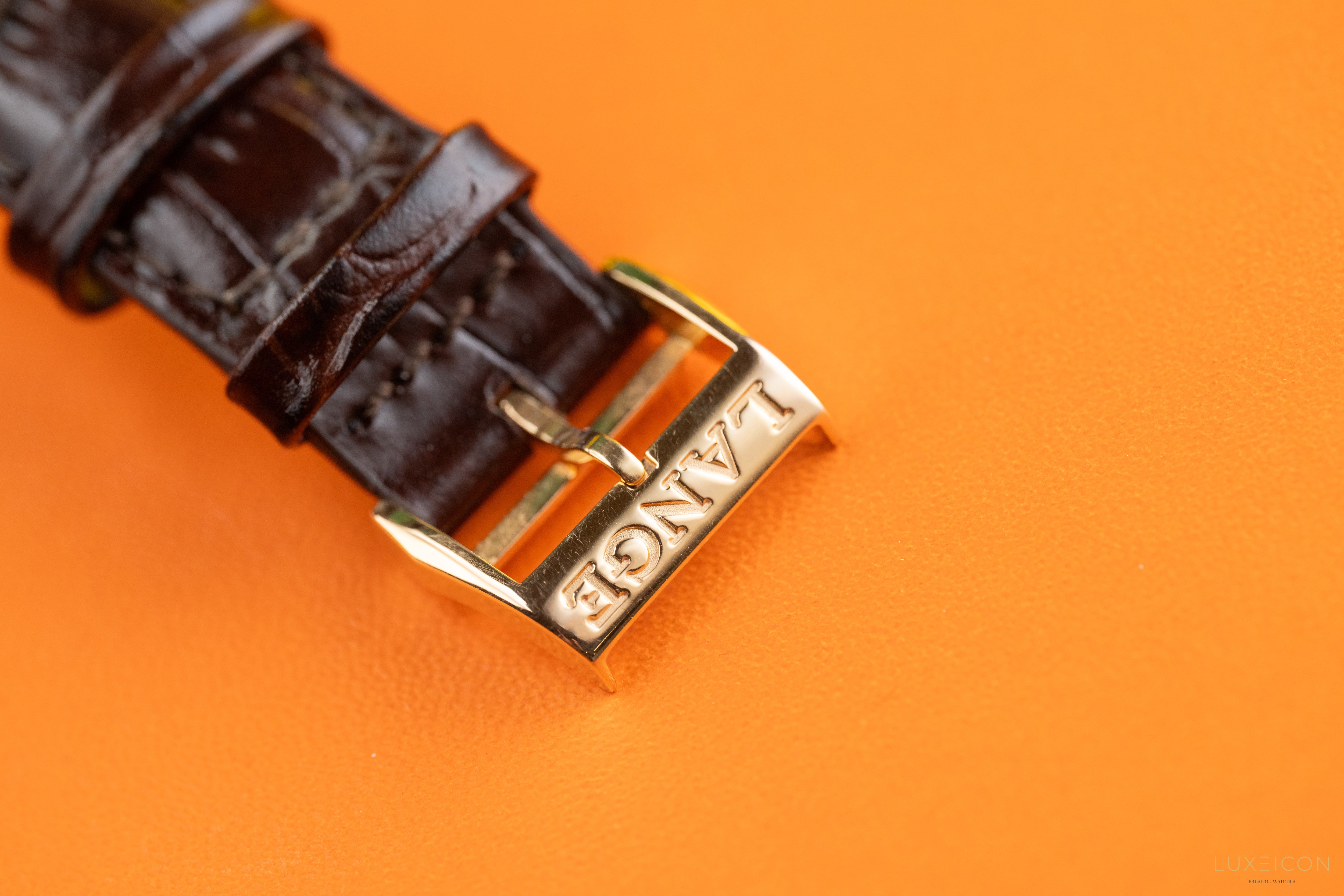 A. Lange & Söhne Saxonia Rose Gold Silver Dial 219.032 2018