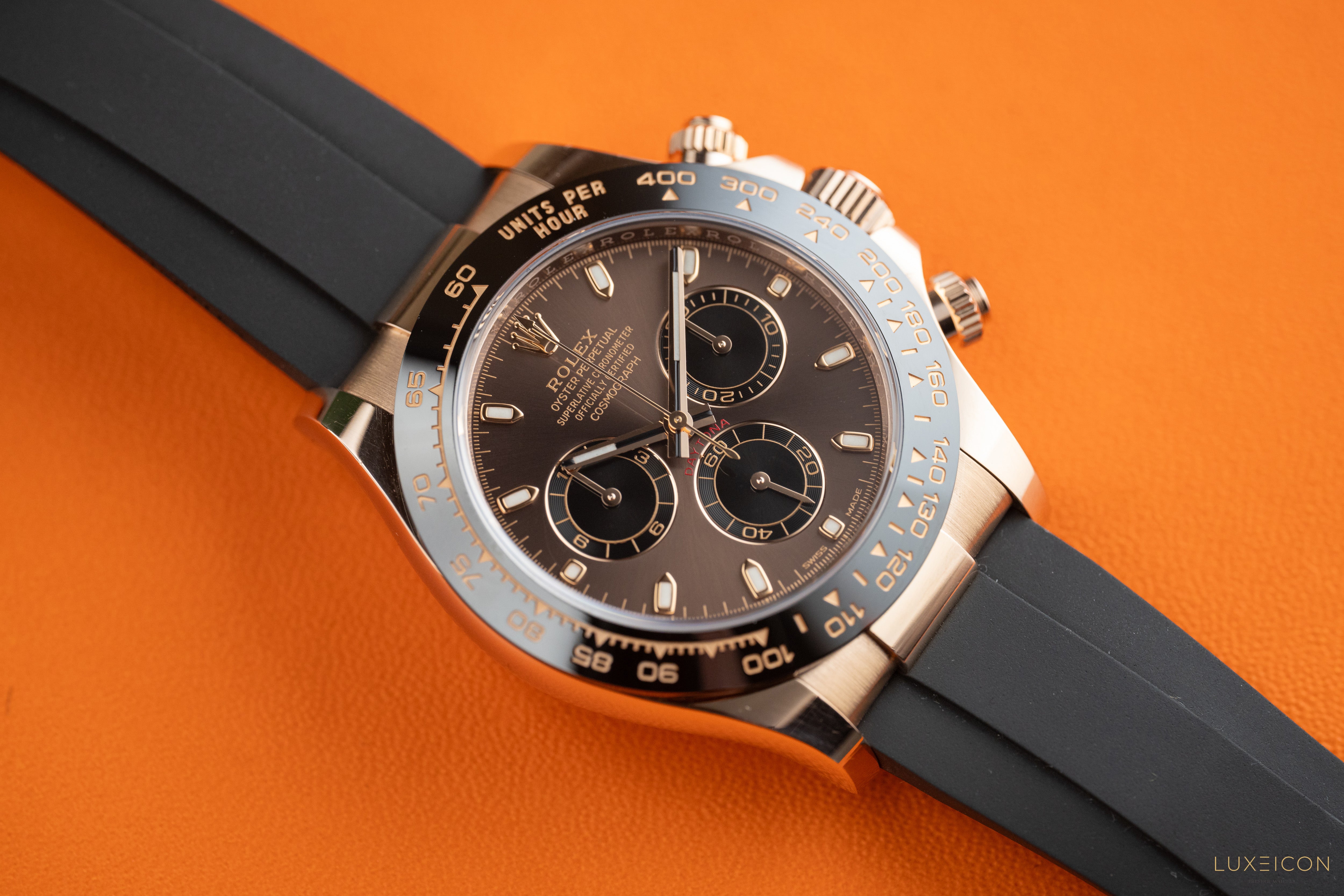 Rolex Daytona Cosmograph Daytona 40mm 116515LN Rose Gold Chocolate Dial 2020