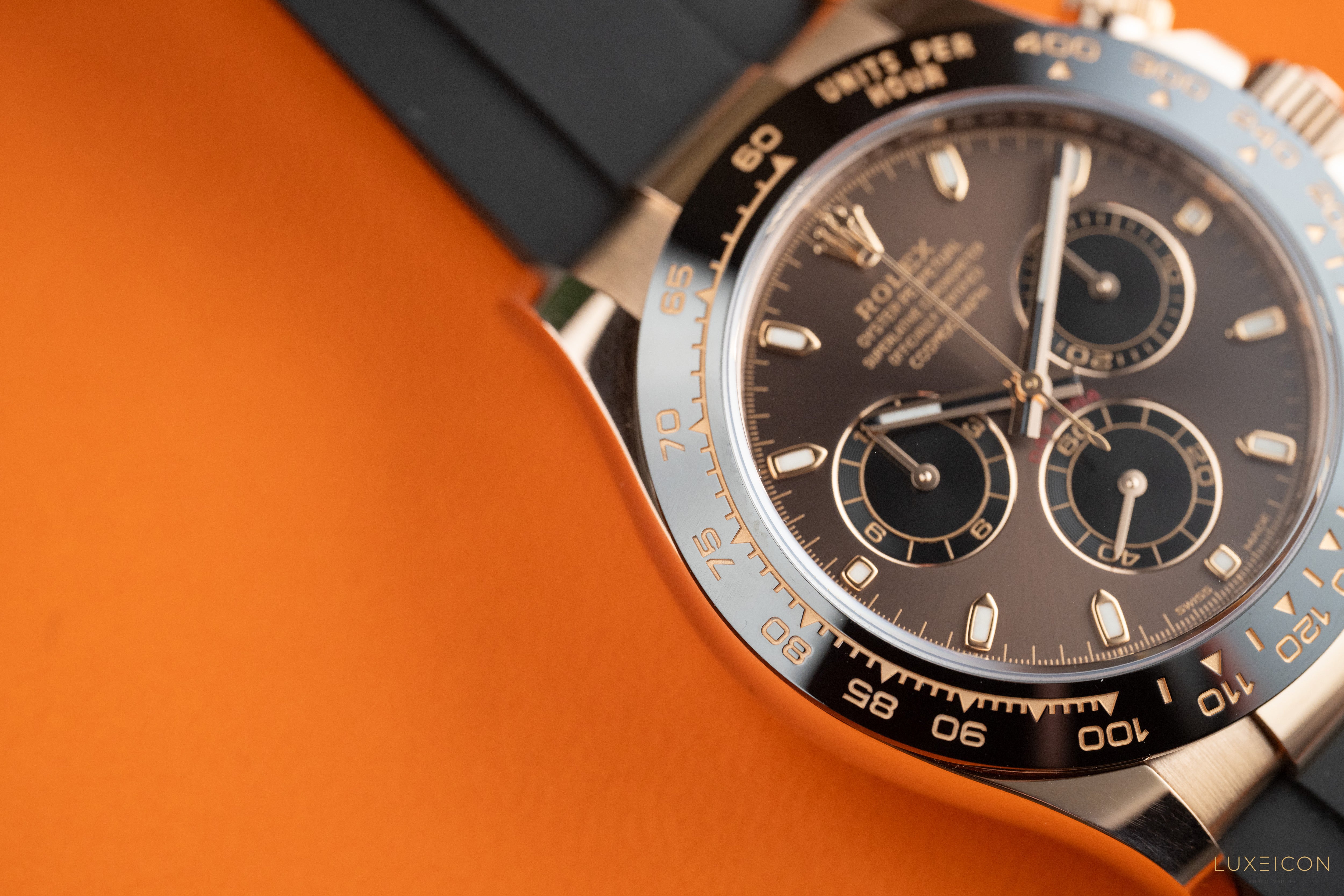 Rolex Daytona Cosmograph Daytona 40mm 116515LN Rose Gold Chocolate Dial 2020