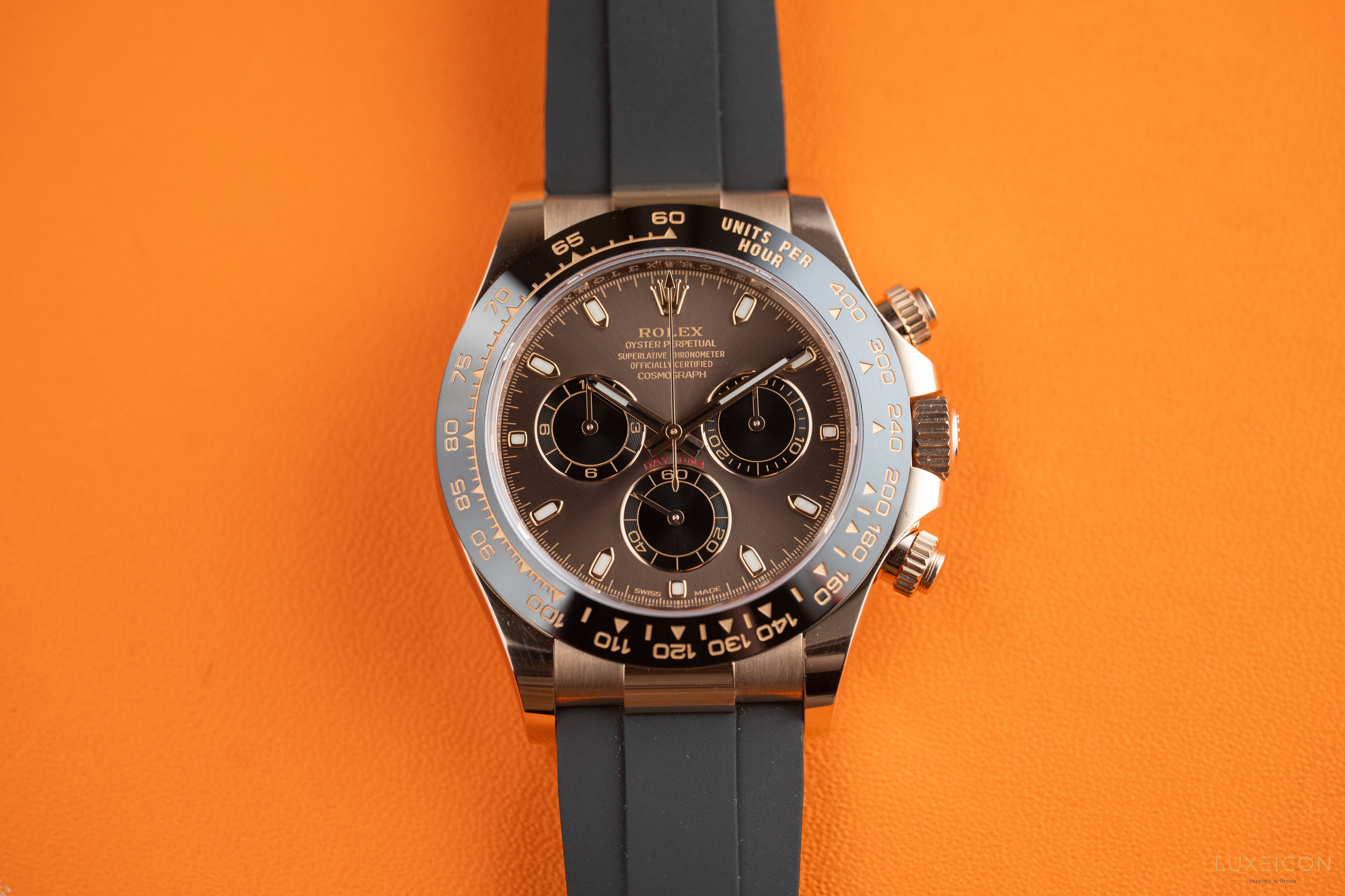 Rolex Daytona Cosmograph Daytona 40mm 116515LN Rose Gold Chocolate Dial 2020
