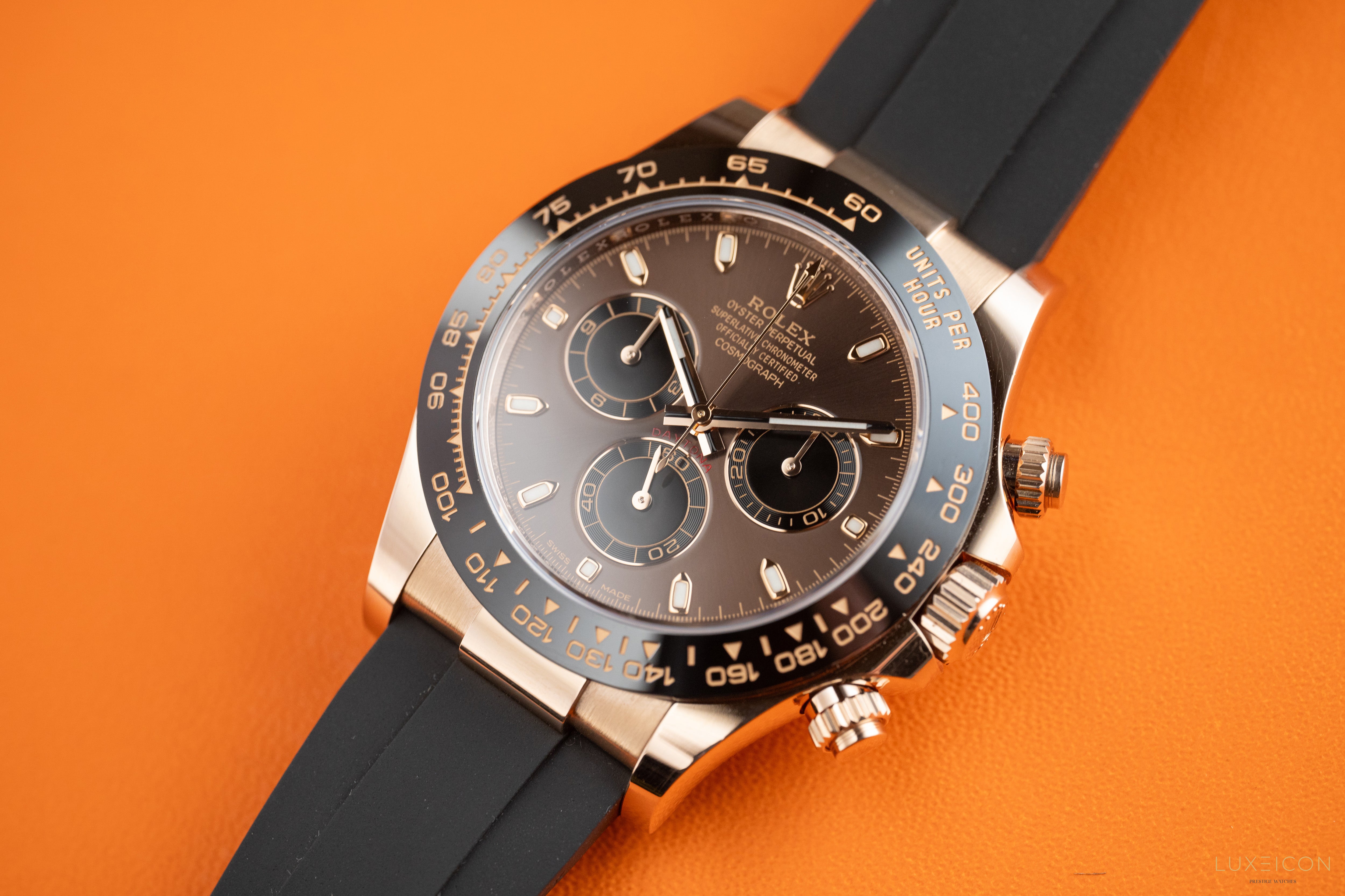 Rolex Daytona Cosmograph Daytona 40mm 116515LN Rose Gold Chocolate Dial 2020