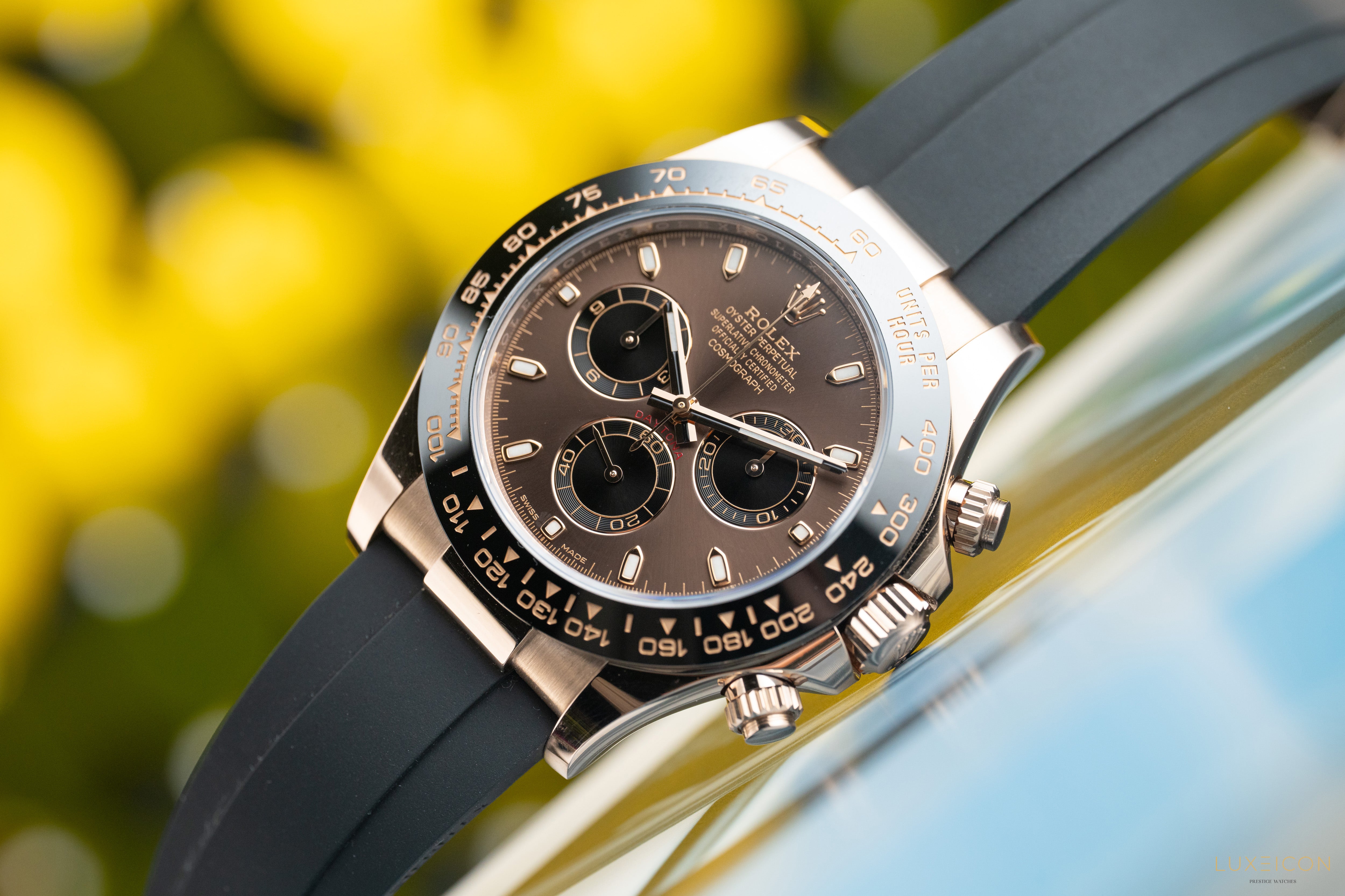 Rolex Daytona Cosmograph Daytona 40mm 116515LN Rose Gold Chocolate Dial 2020
