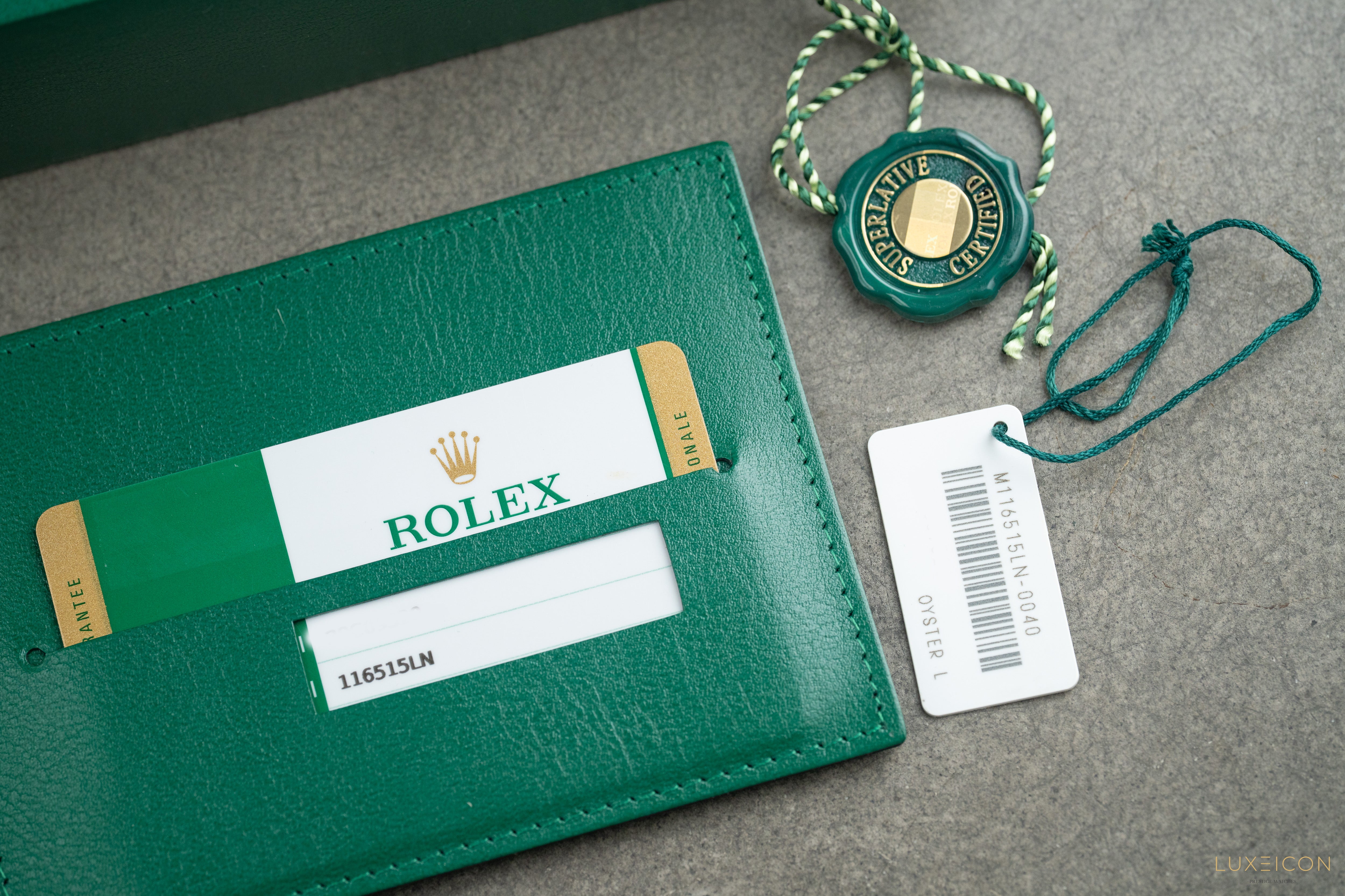 Rolex Daytona Cosmograph Daytona 40mm 116515LN Rose Gold Chocolate Dial 2020