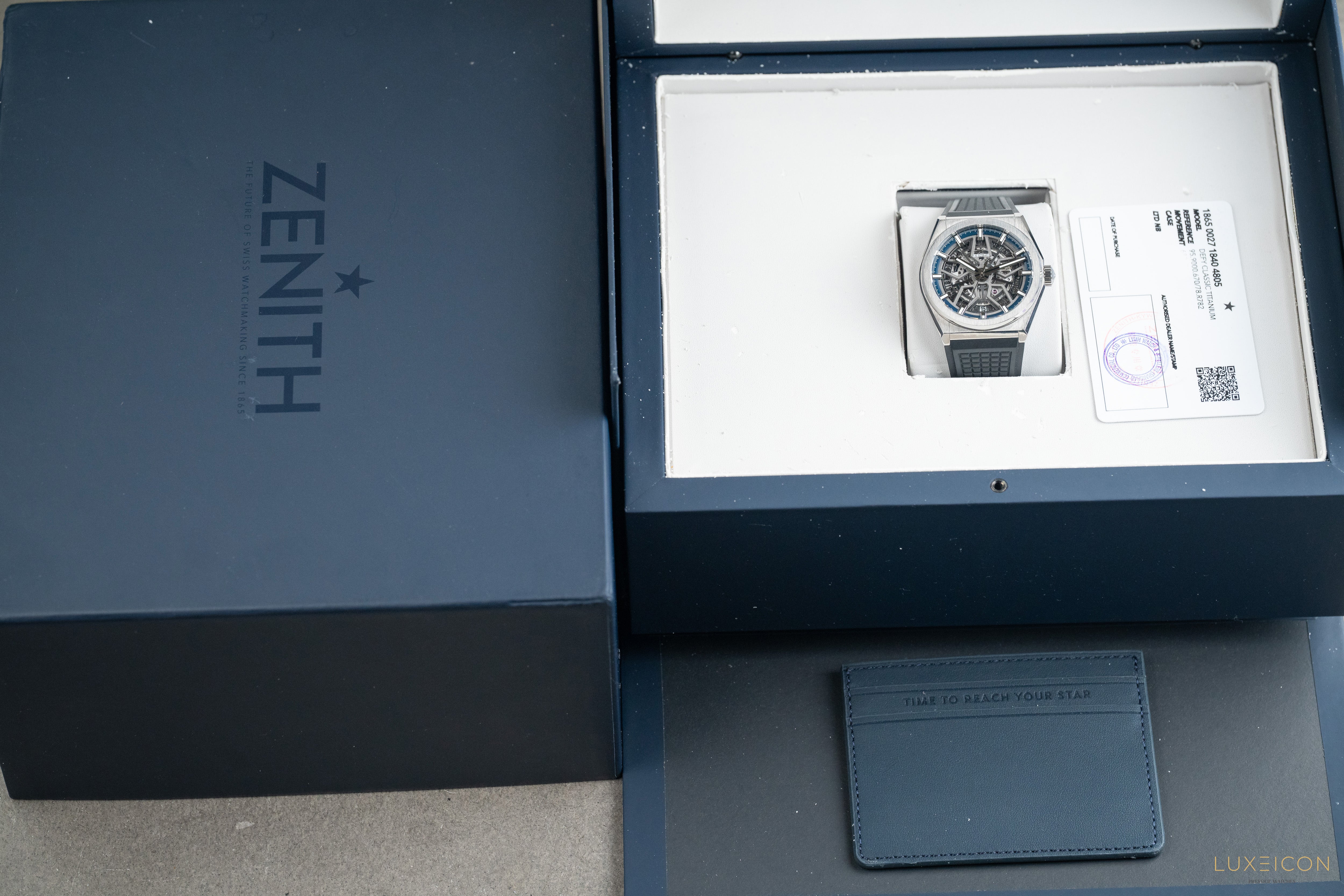 Zenith Defy Classic 95.9000.670/78.R782 41mm Skeleton Dial 2023