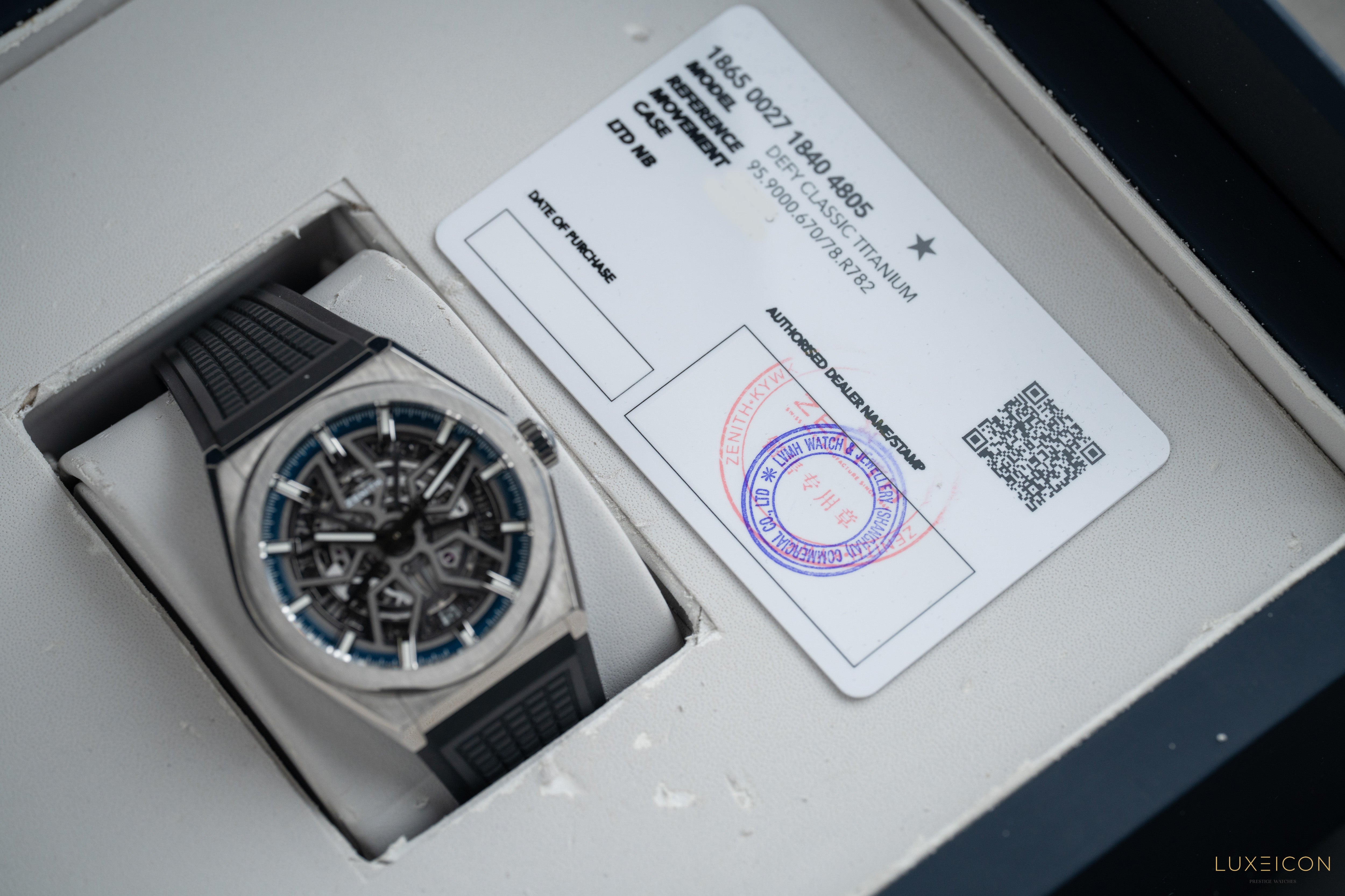 Zenith Defy Classic 95.9000.670/78.R782 41mm Skeleton Dial 2023