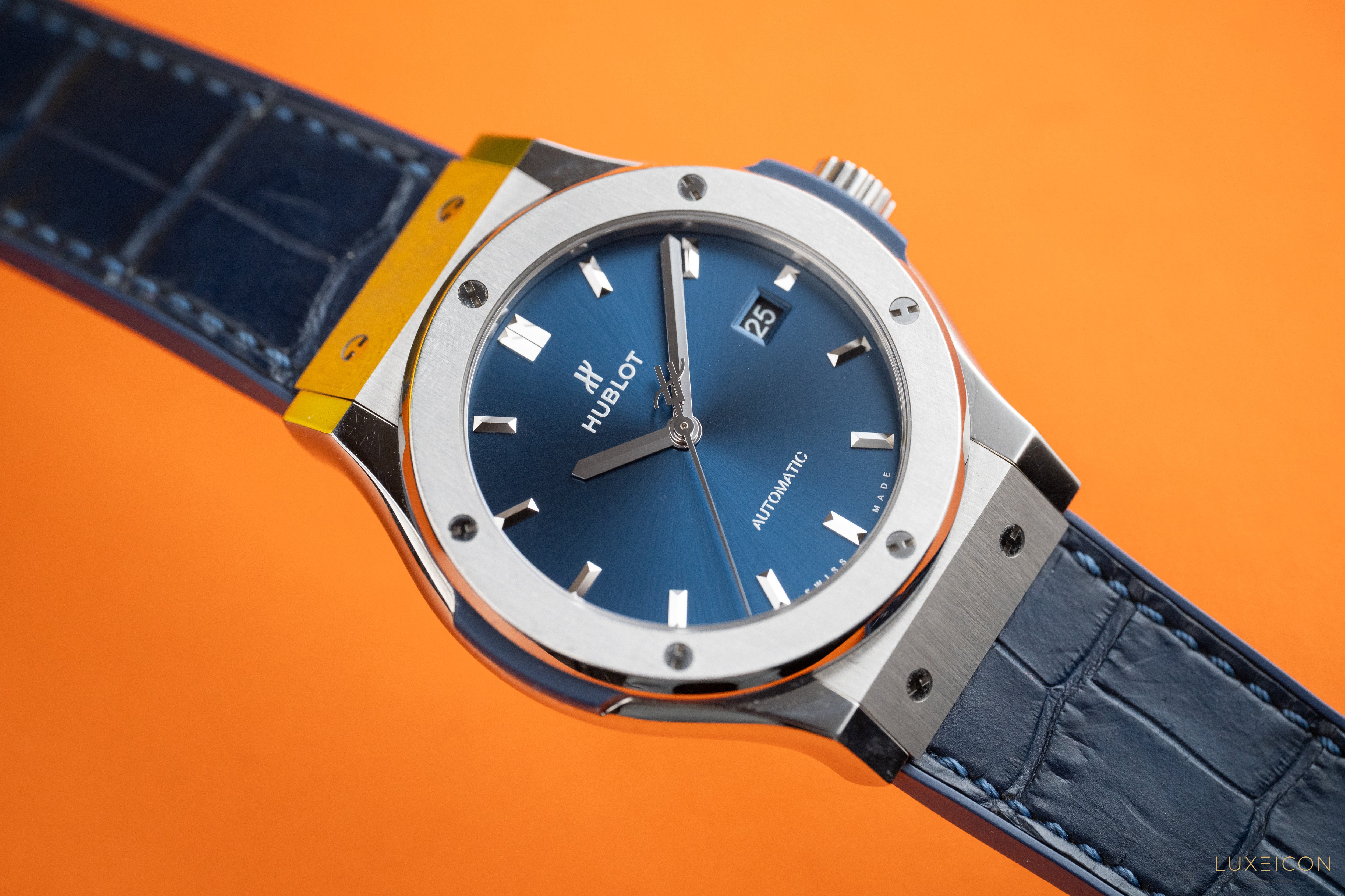 Hublot Classic Fusion Blue 542.NX.7170.LR Automatic Titanium