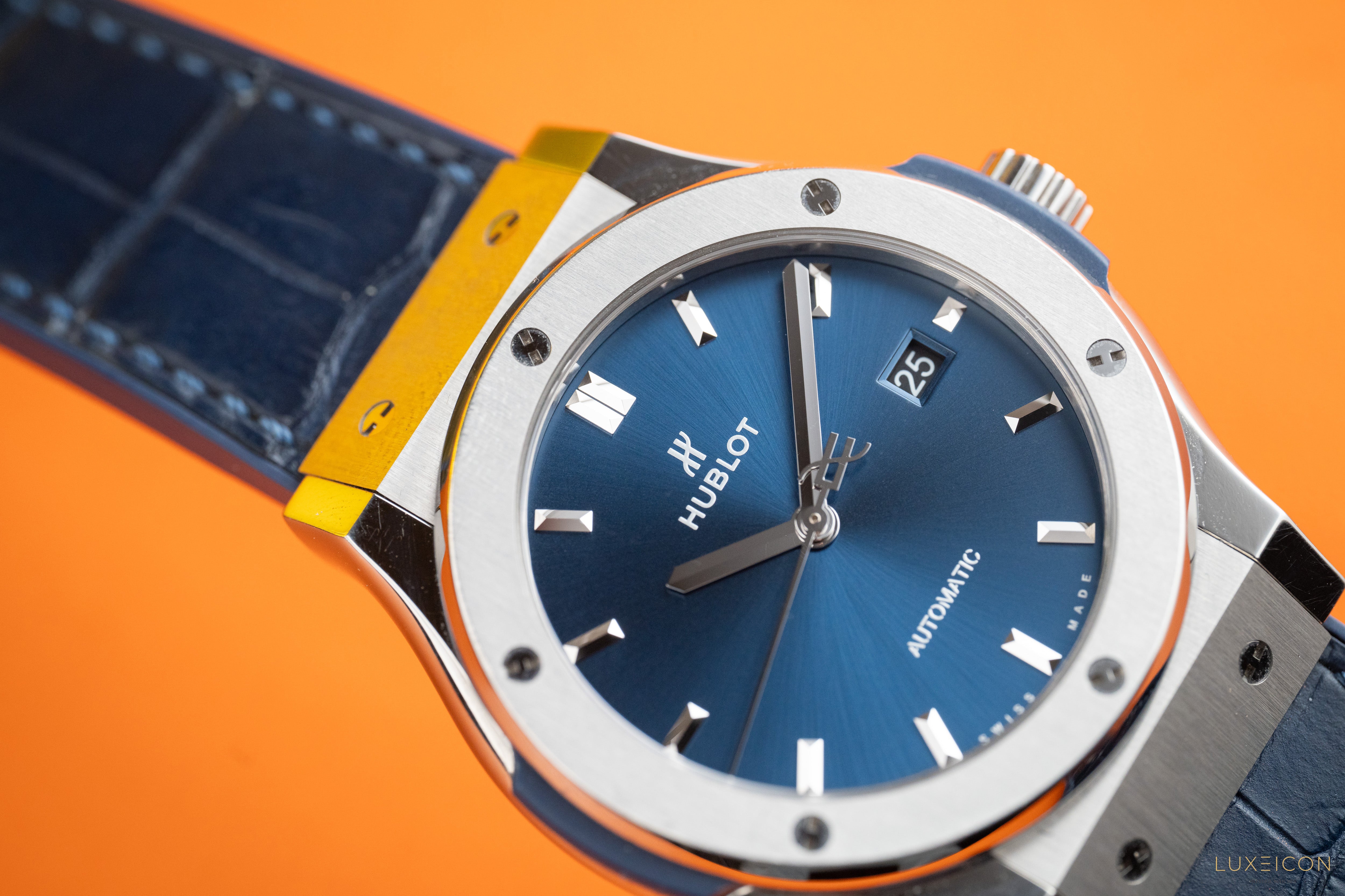 Hublot Classic Fusion Blue 542.NX.7170.LR Automatic Titanium