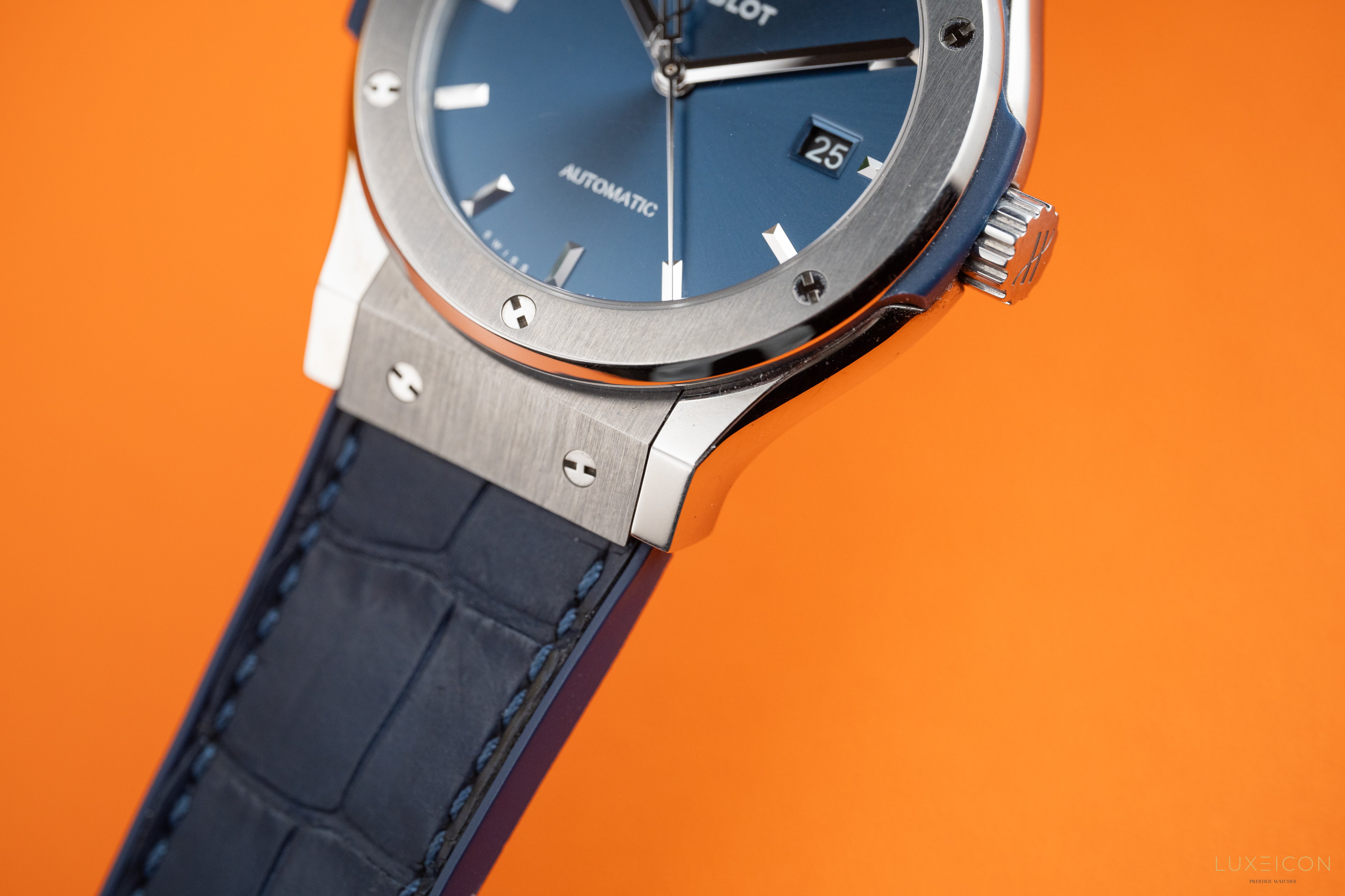 Hublot Classic Fusion Blue 542.NX.7170.LR Automatic Titanium