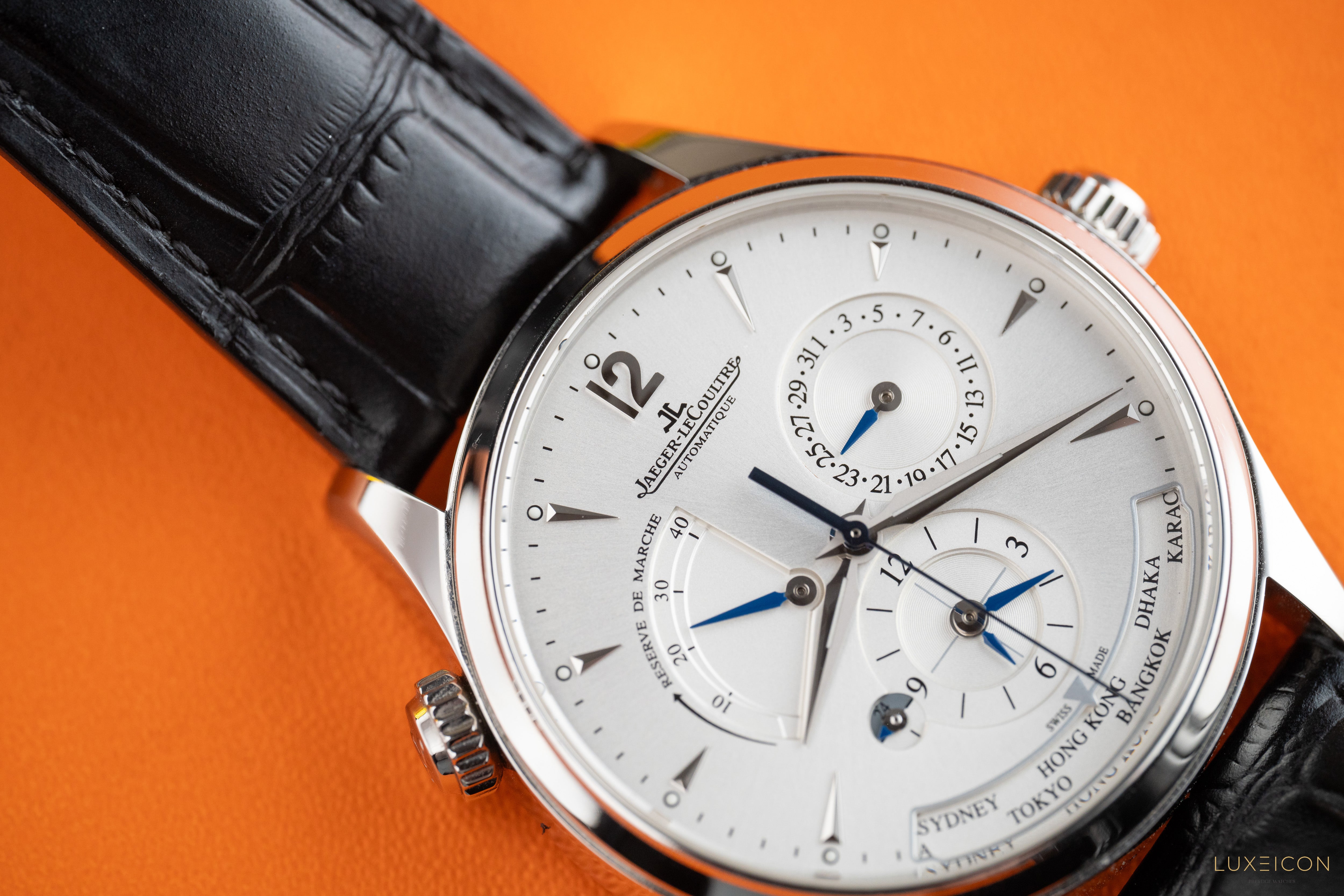 Jaeger-LeCoultre Master Geographic 39mm Automatic Steel Q1428421 2019