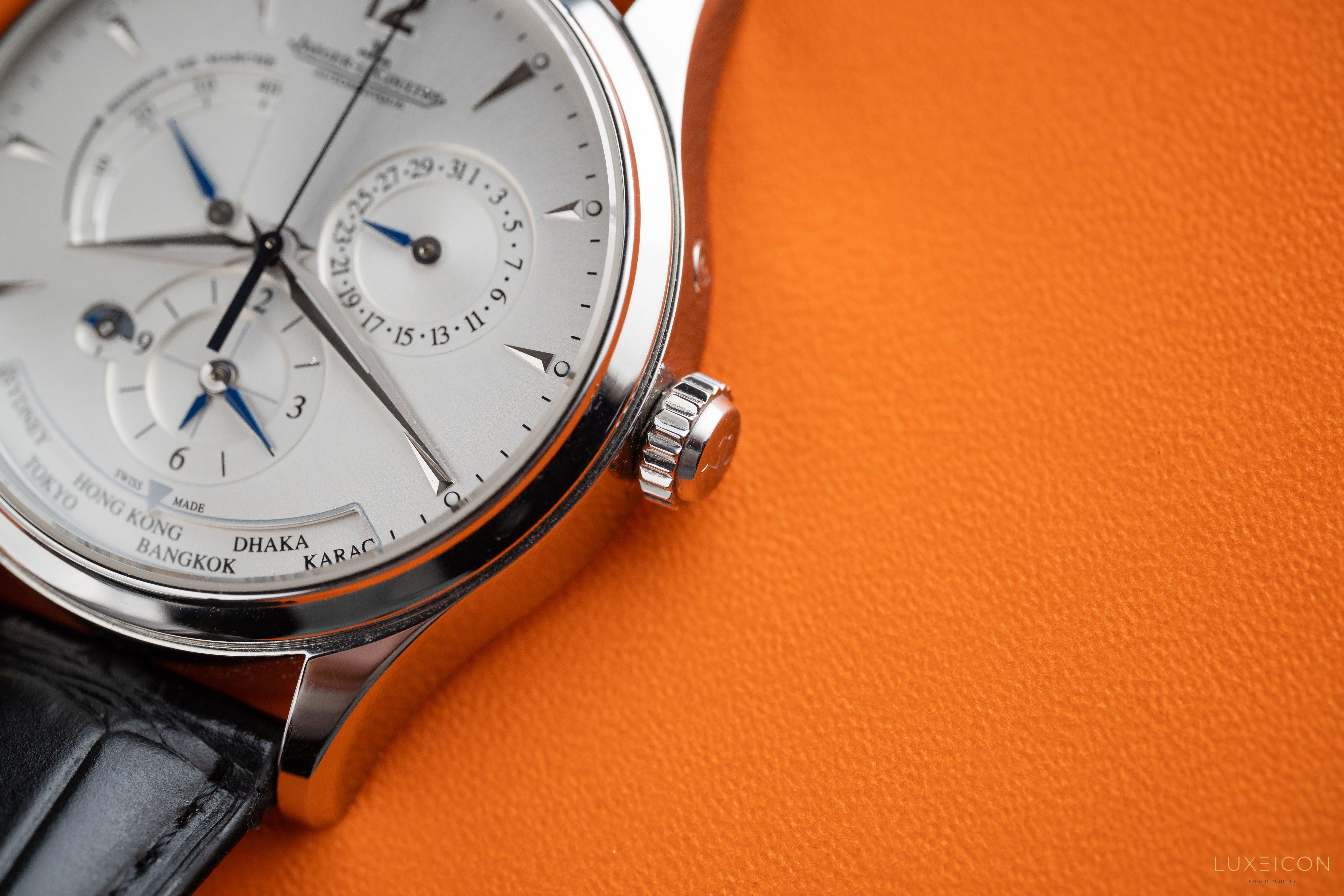 Jaeger-LeCoultre Master Geographic 39mm Automatic Steel Q1428421 2019