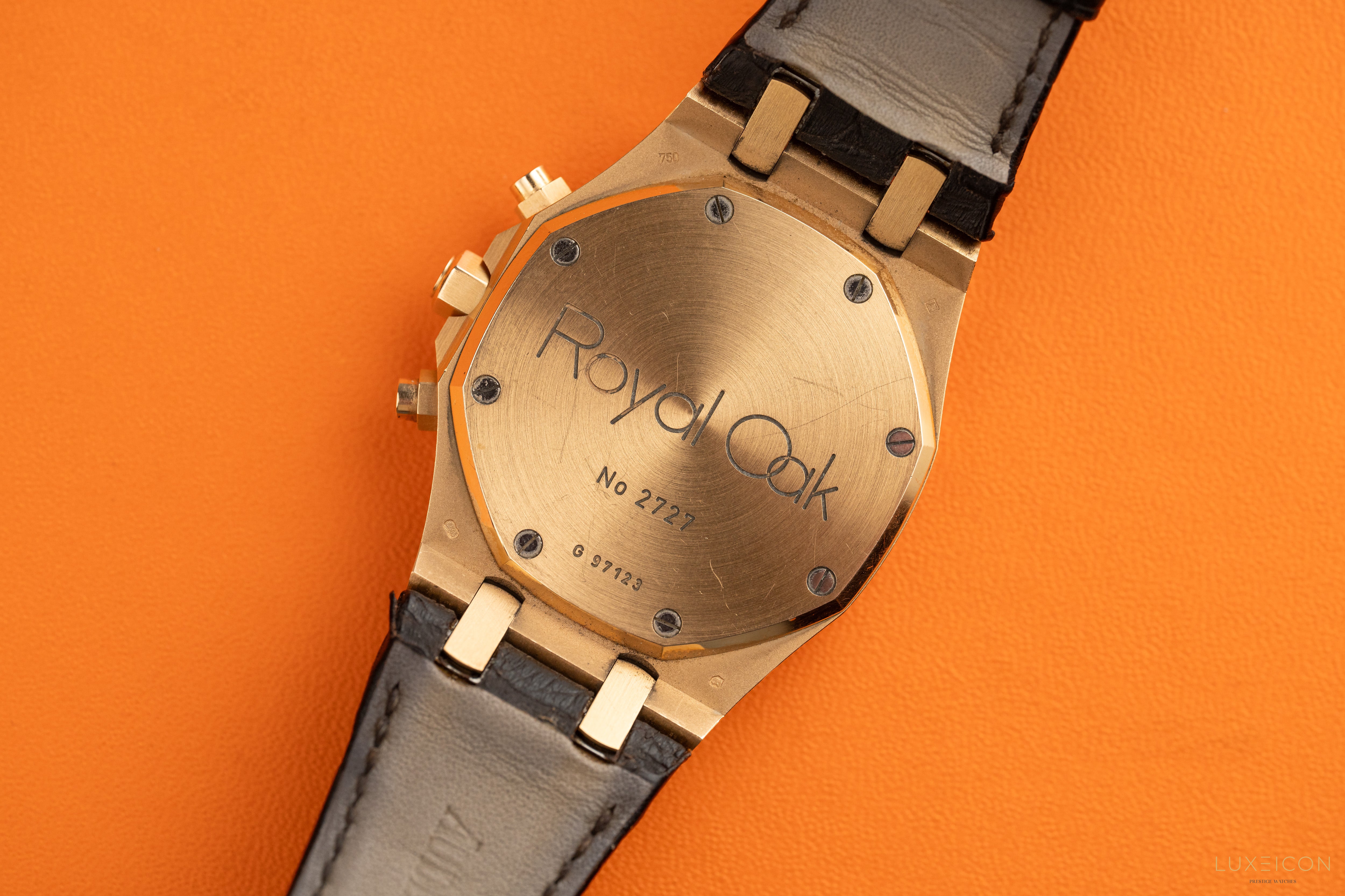 Audemars Piguet Royal Oak Chronograph 39 Rose Gold Grey Dial 26022OR Watch only