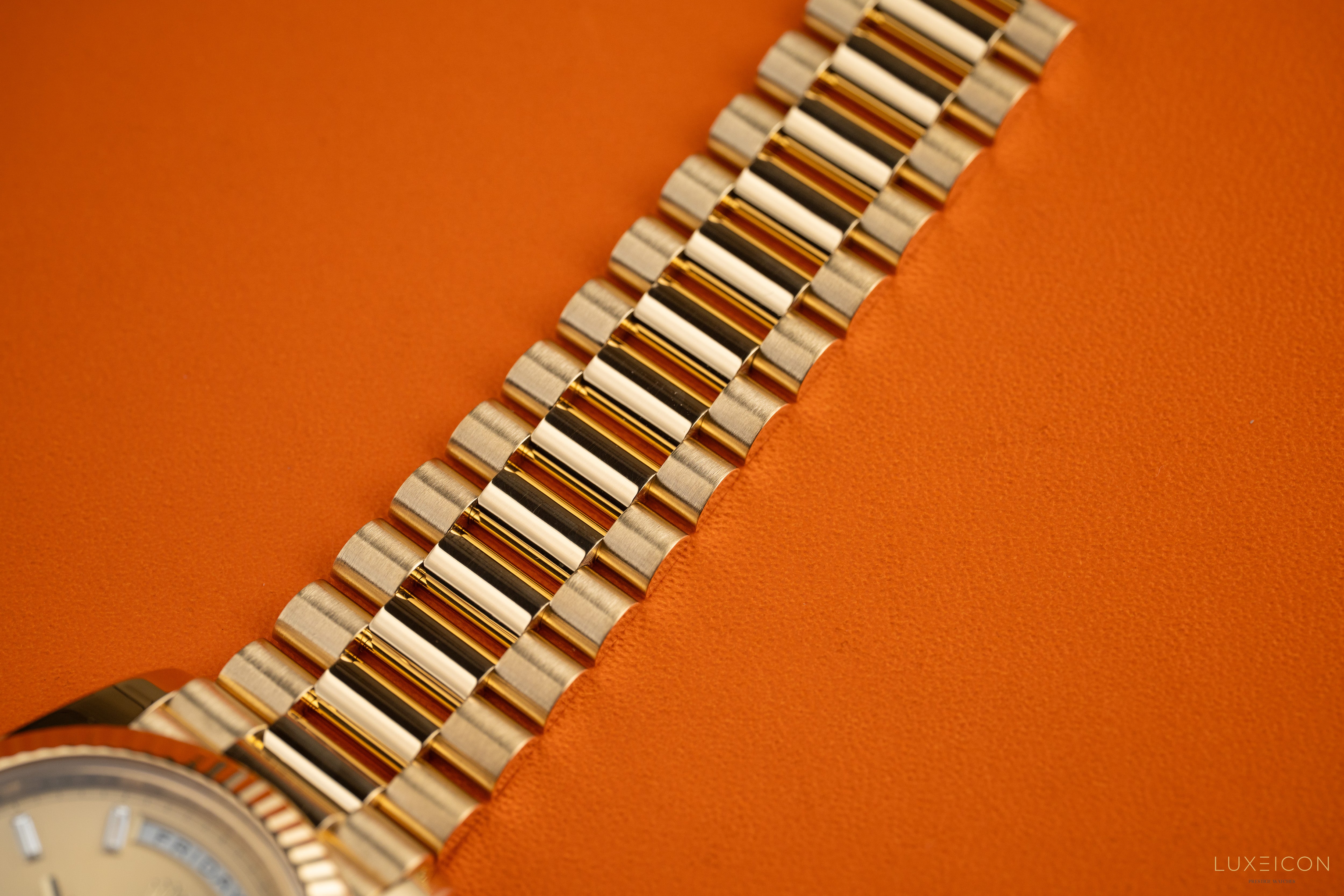 Day-Date 40mm 228238 Yellow Gold Presidential Champagne Baguette Dial 2021