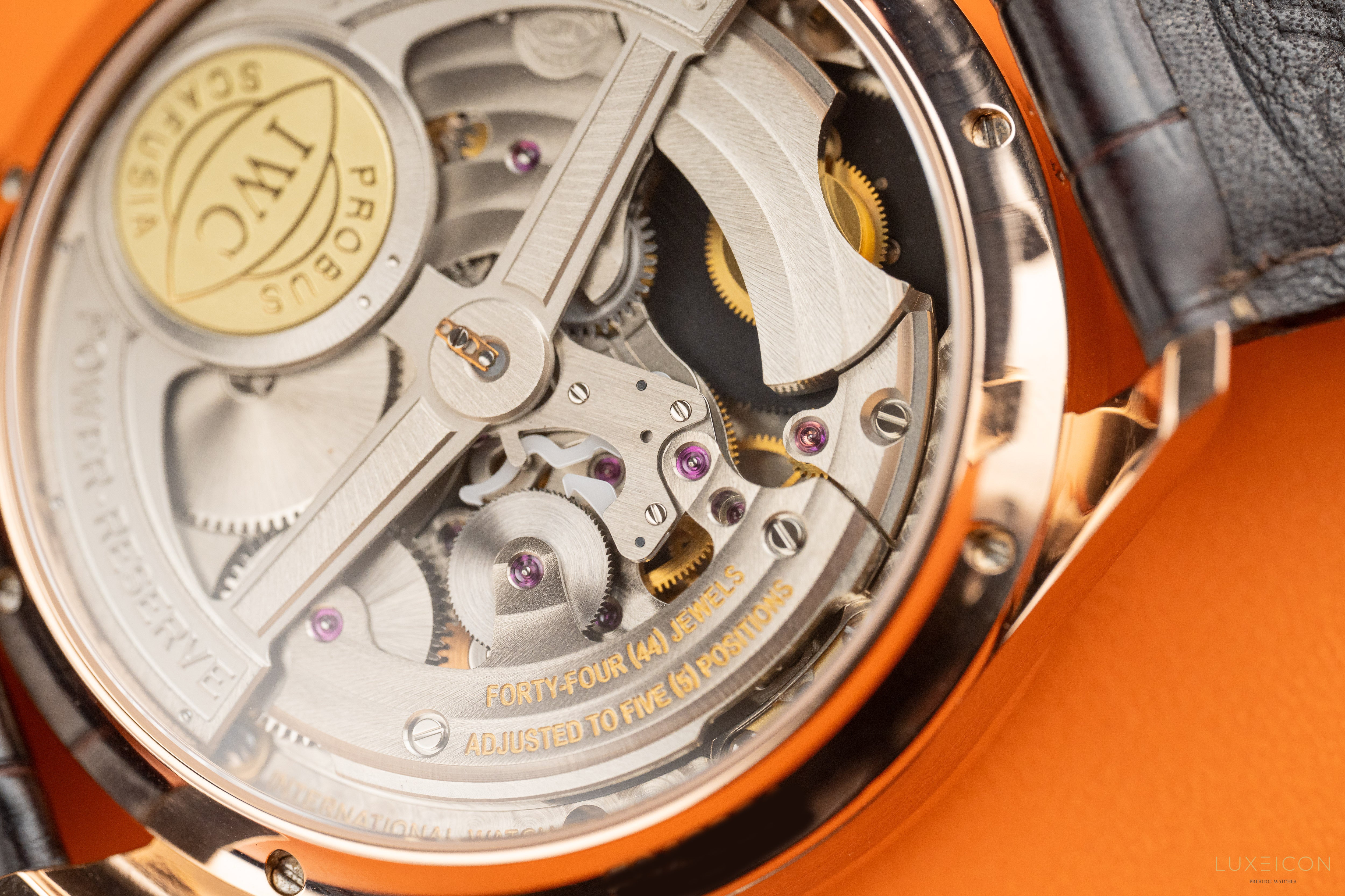 IWC Portuguese Tourbillon Limited to 500 rose gold automatic watch 44MM