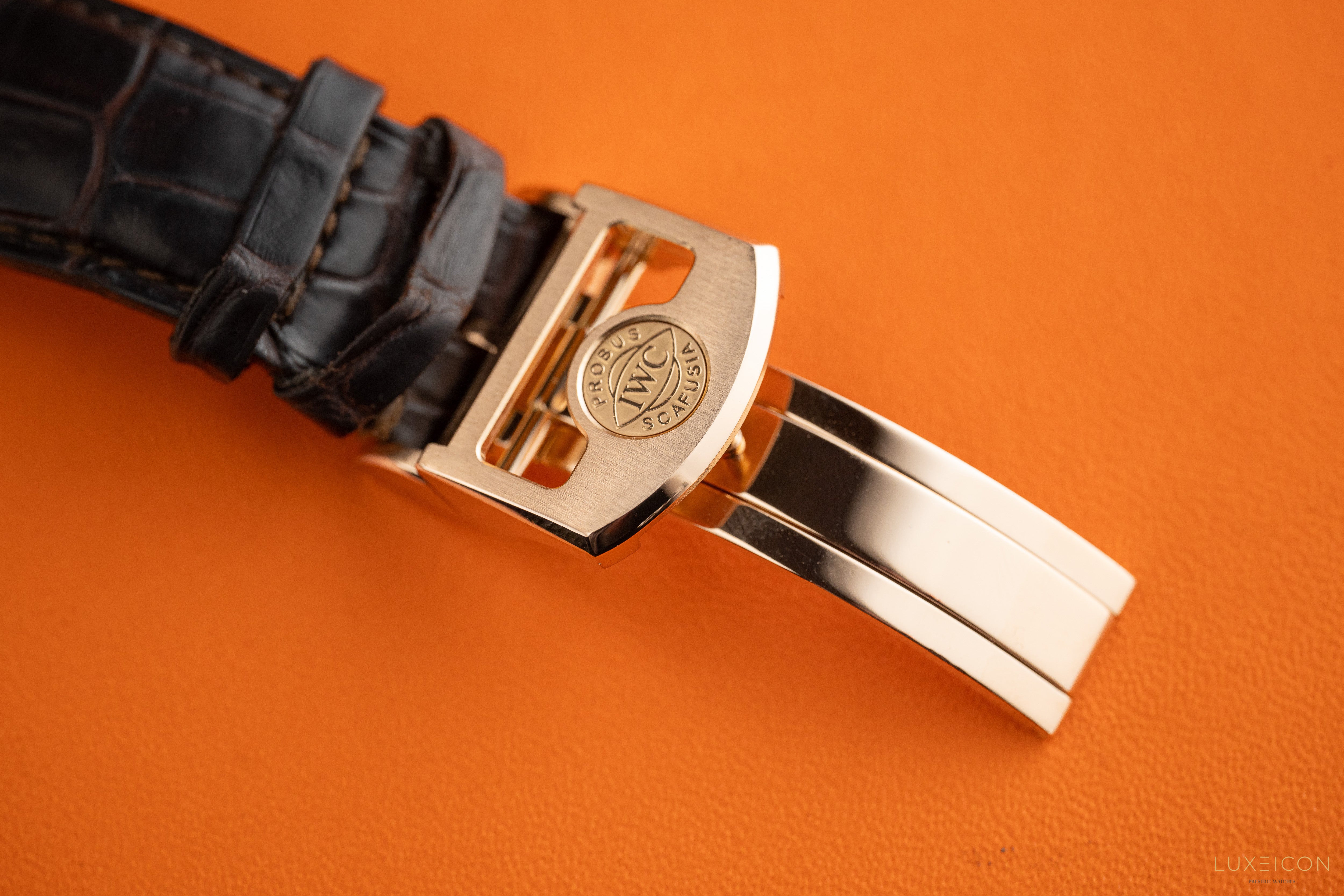 IWC Portuguese Tourbillon Limited to 500 rose gold automatic watch 44MM
