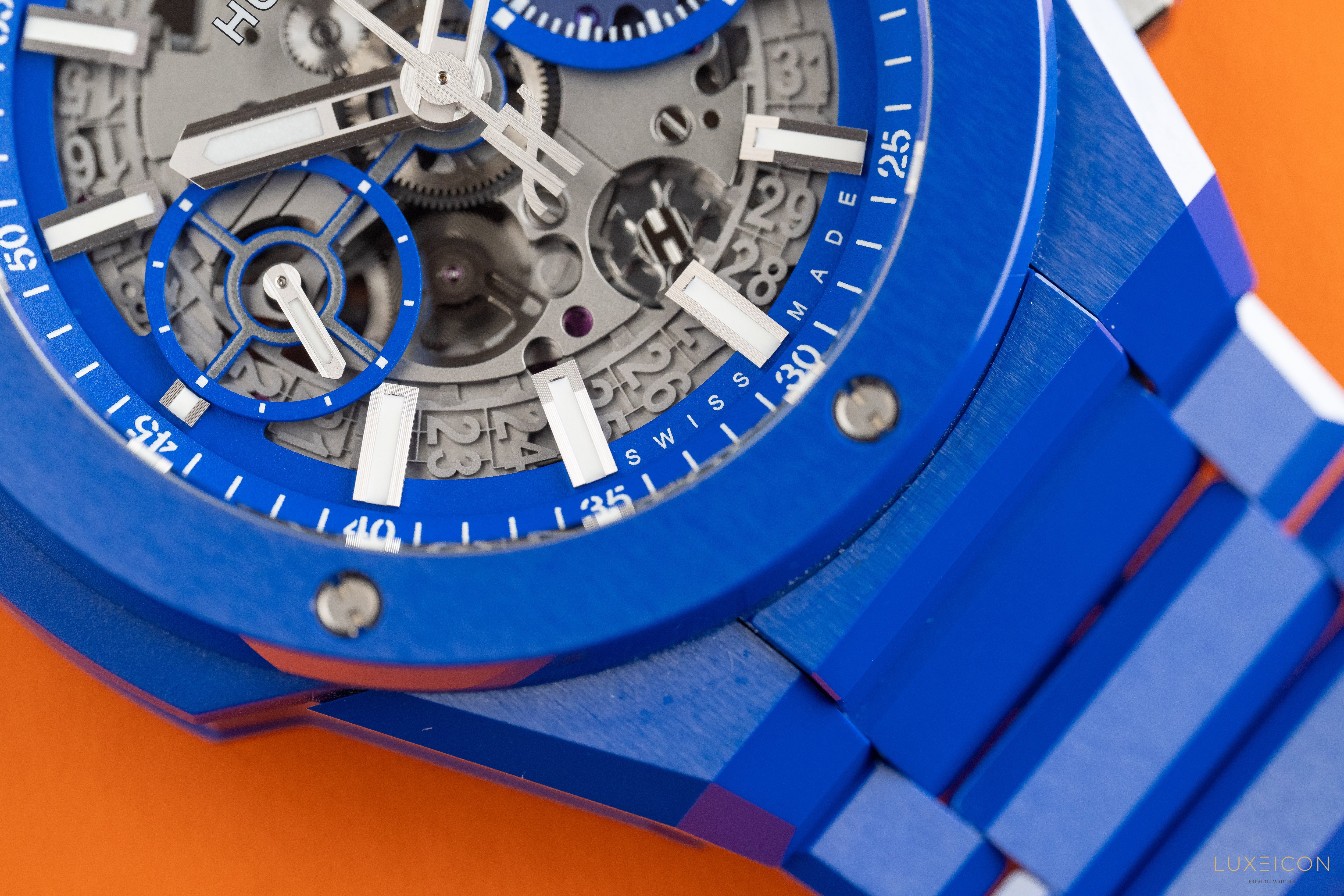 Hublot Big Bang Integrated Indigo Blue Ceramic 451.EX.5129.EX Limited Edition
