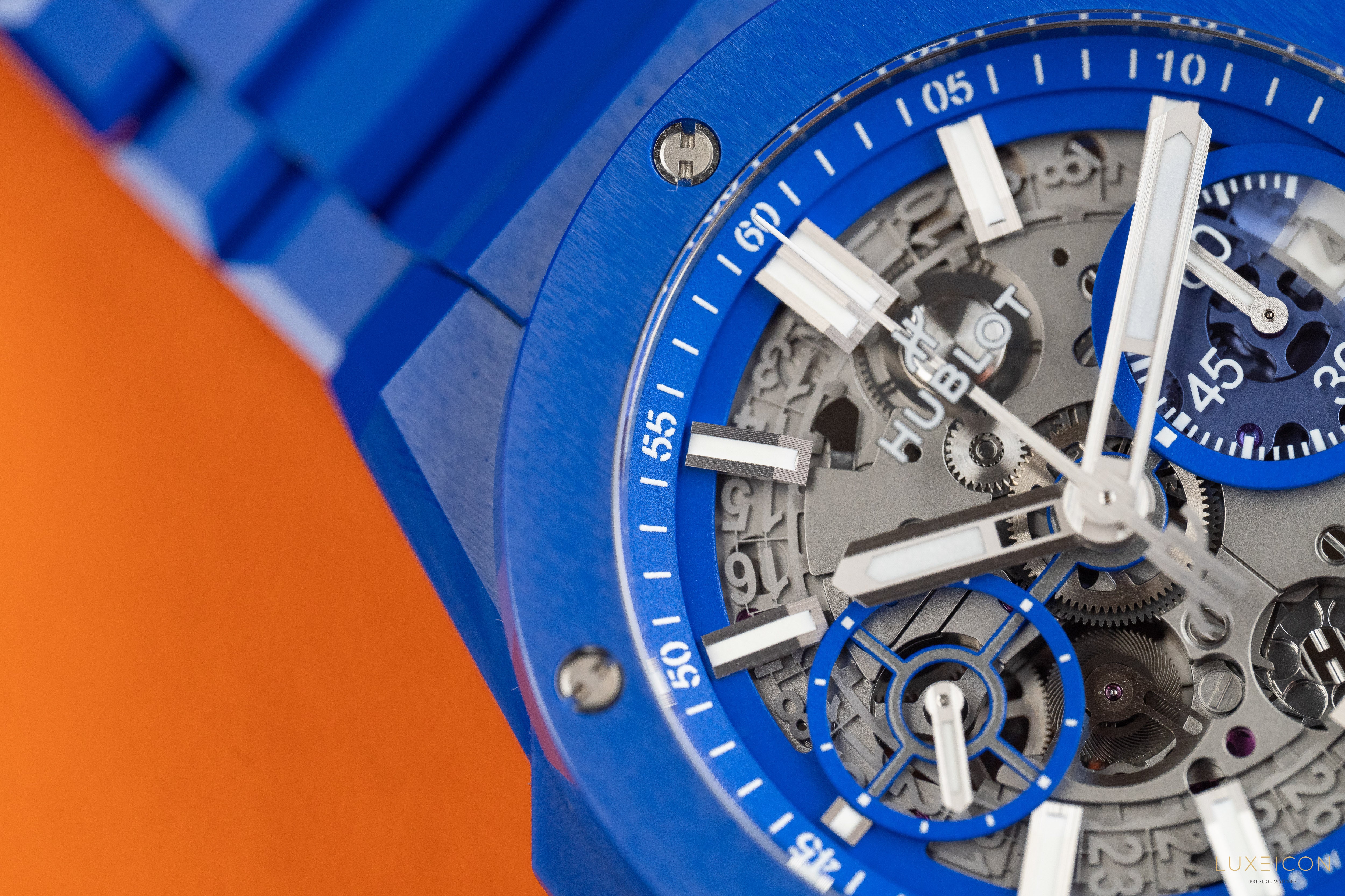 Hublot Big Bang Integrated Indigo Blue Ceramic 451.EX.5129.EX Limited Edition