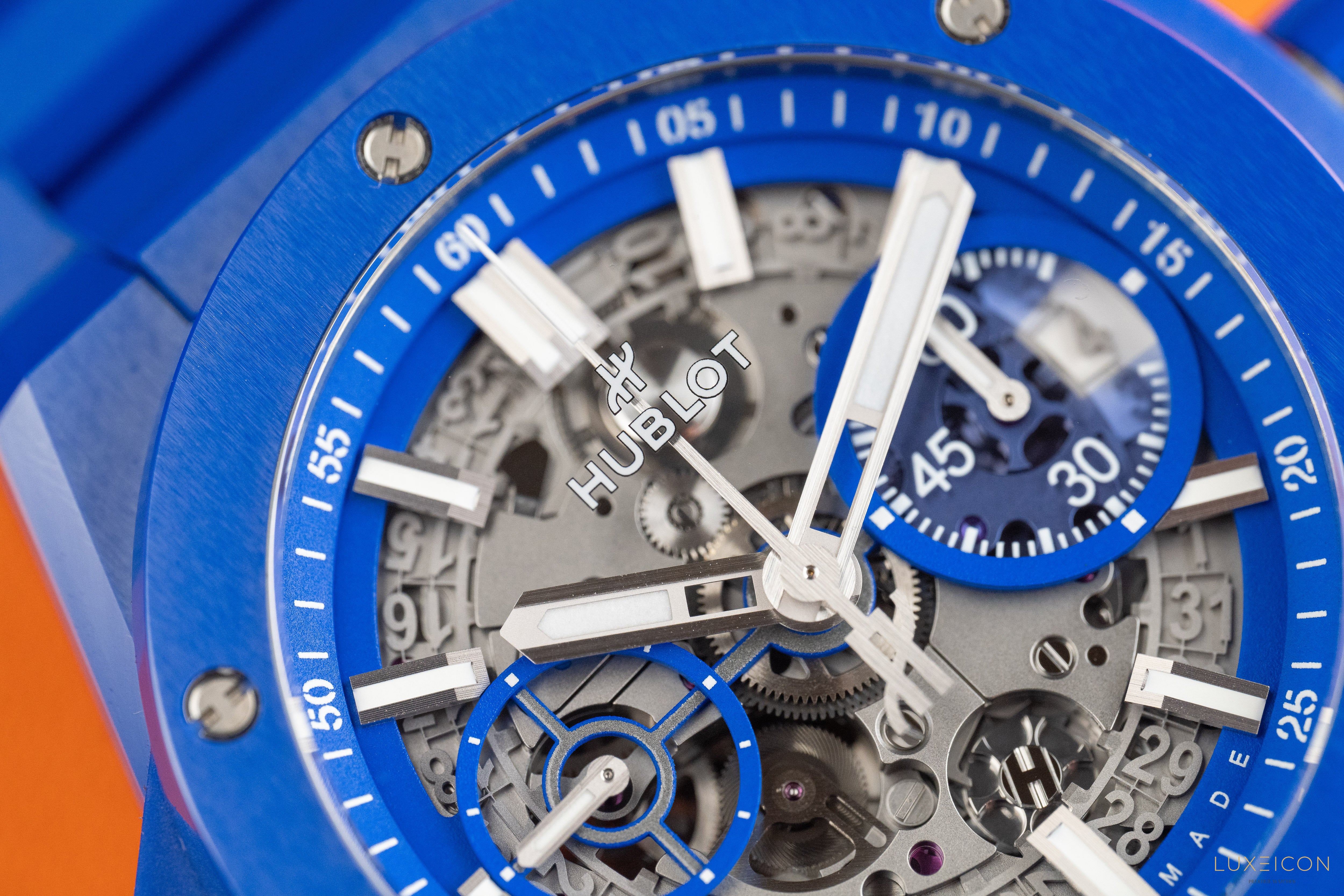 Hublot Big Bang Integrated Indigo Blue Ceramic 451.EX.5129.EX Limited Edition