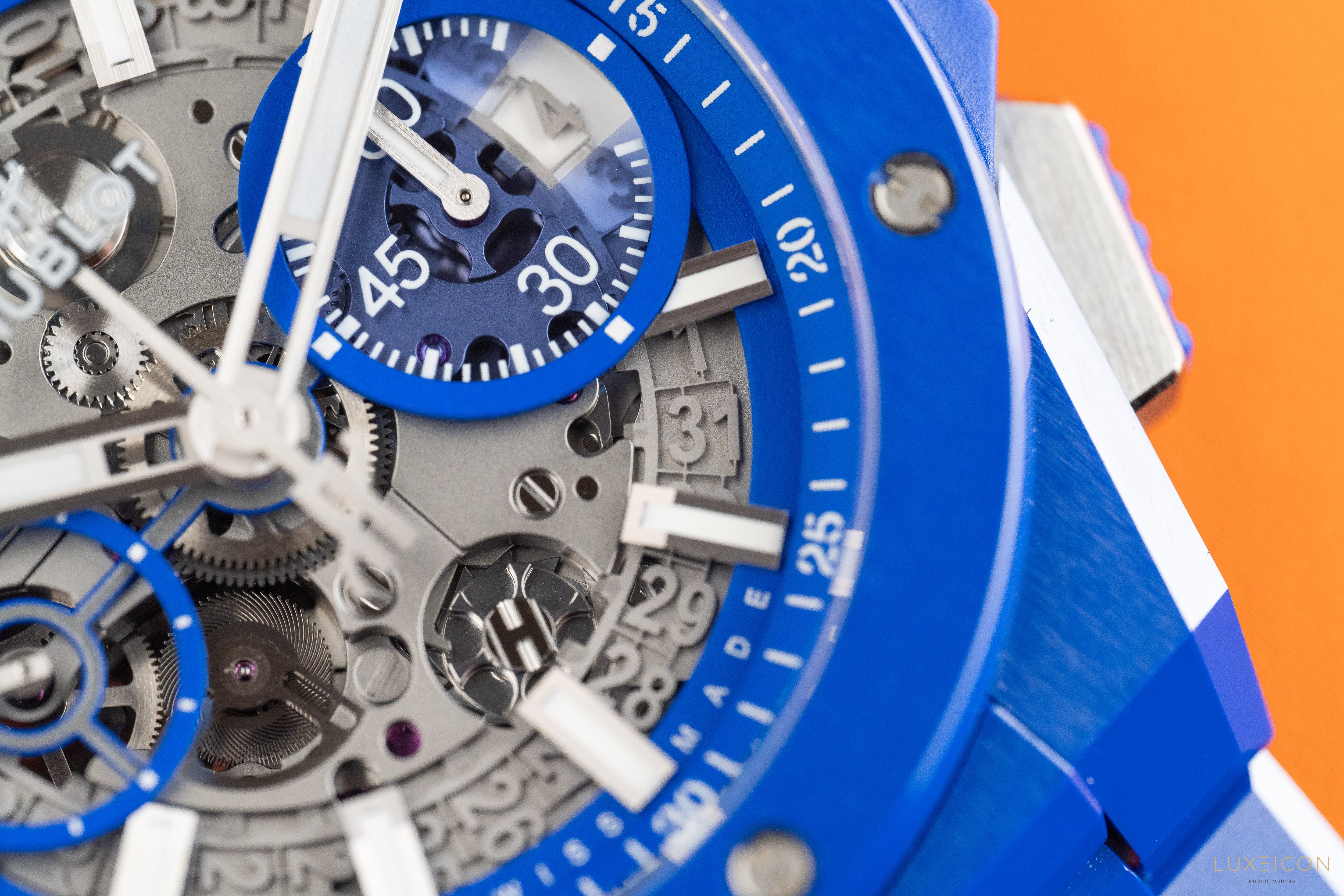 Hublot Big Bang Integrated Indigo Blue Ceramic 451.EX.5129.EX Limited Edition