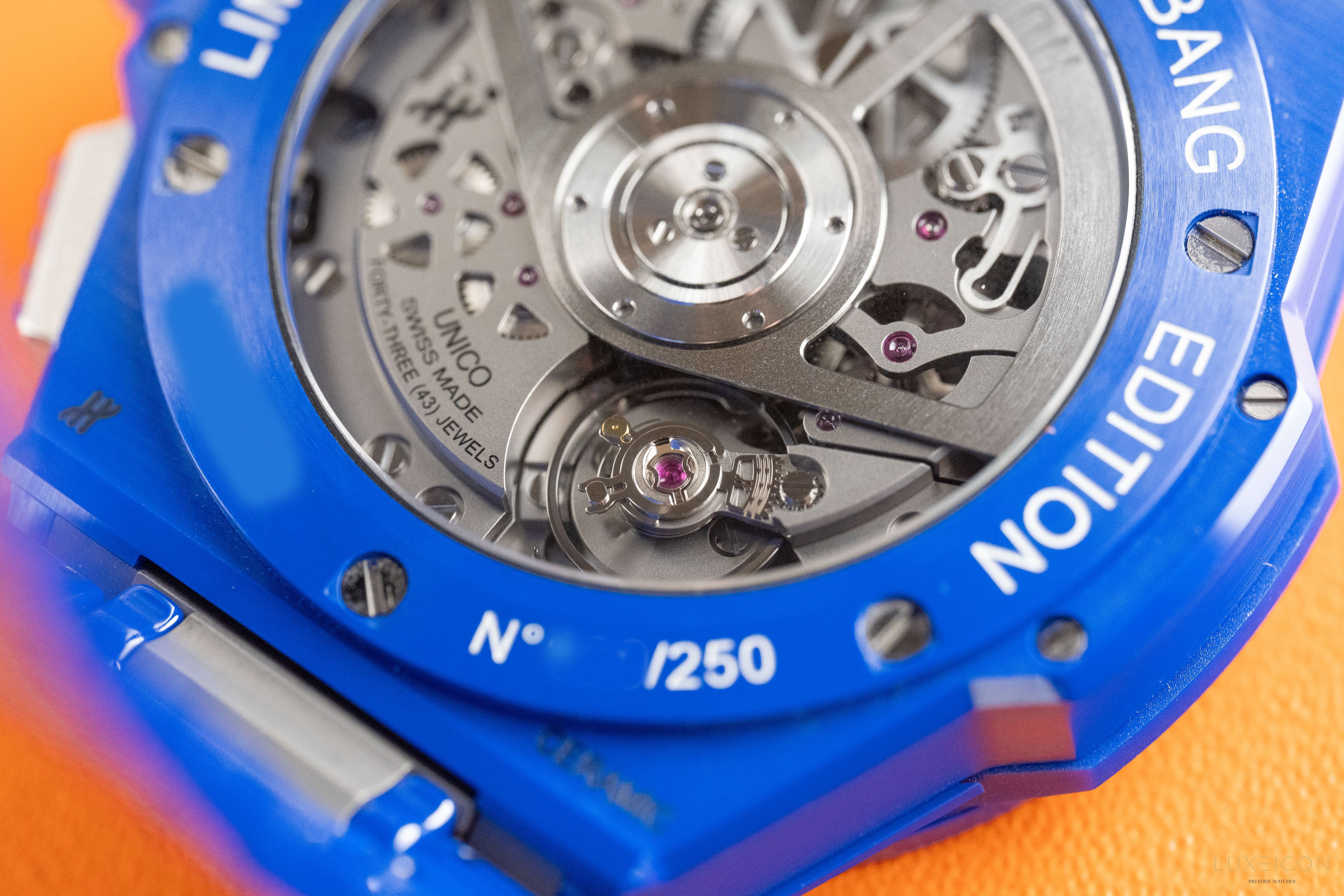 Hublot Big Bang Integrated Indigo Blue Ceramic 451.EX.5129.EX Limited Edition