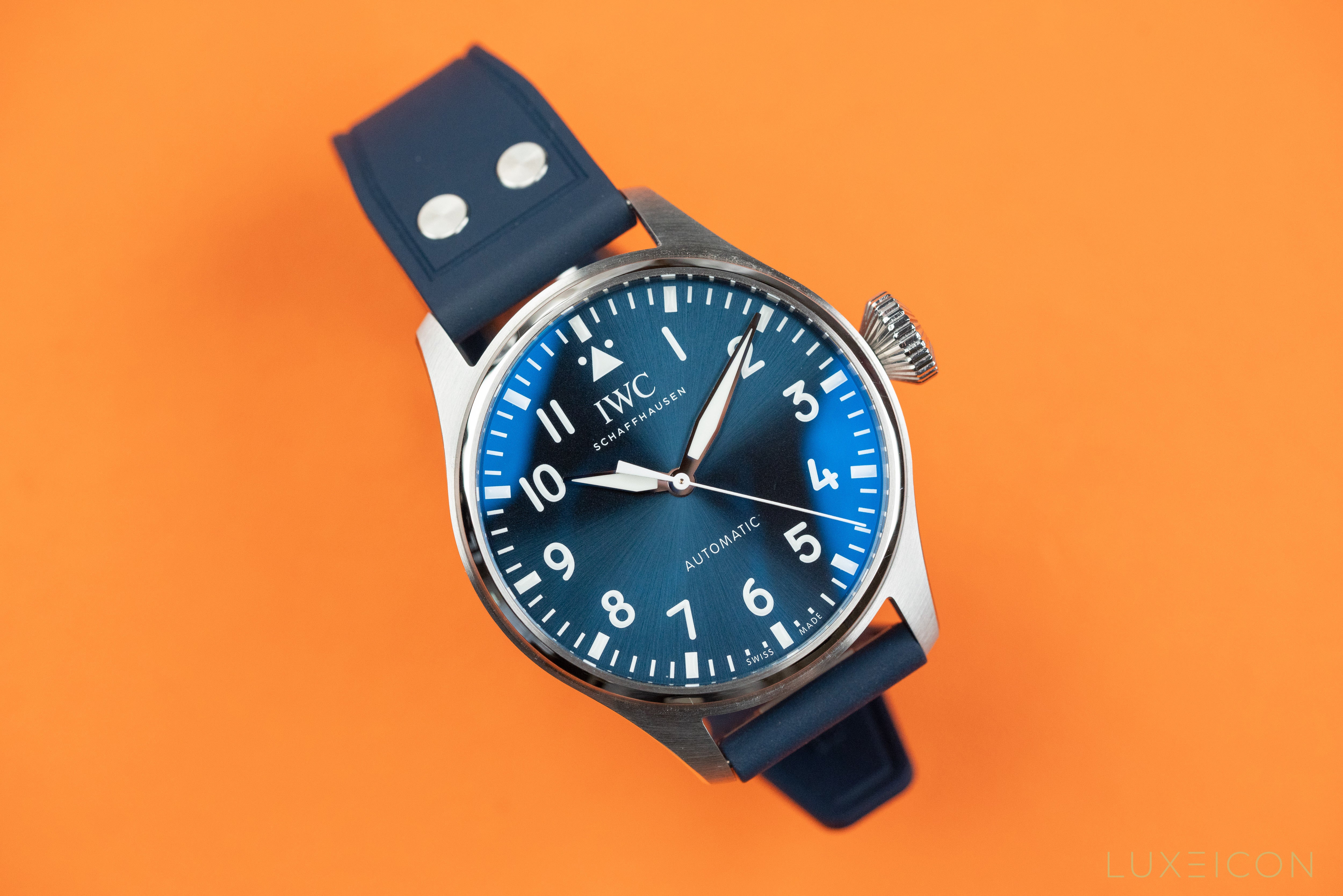 IWC Big Pilot 43mm Stainless Steel Automatic Blue Dial IW329303