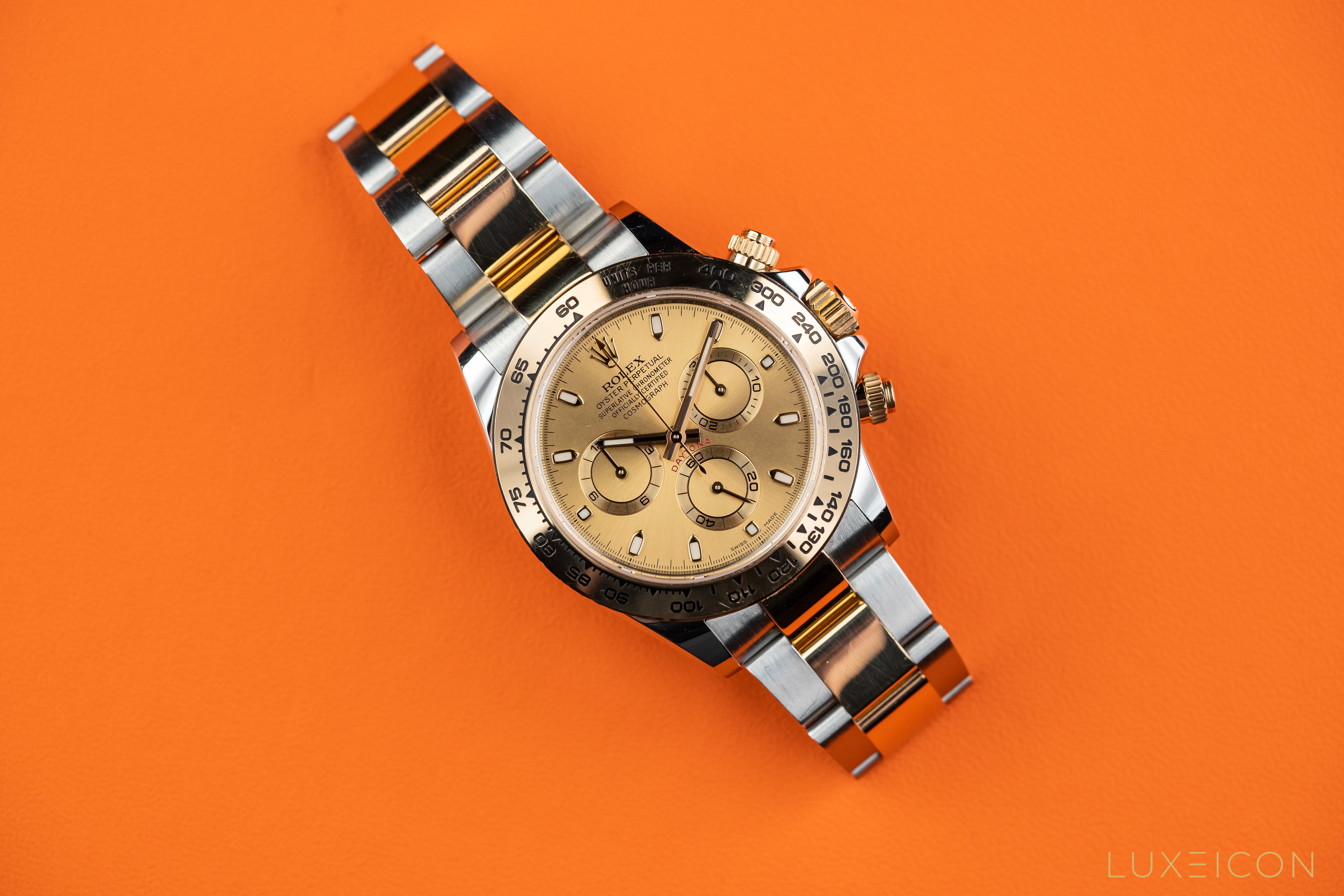 Rolex Daytona Cosmograph 40 Yellow Gold Champagne Dial 116503 2019