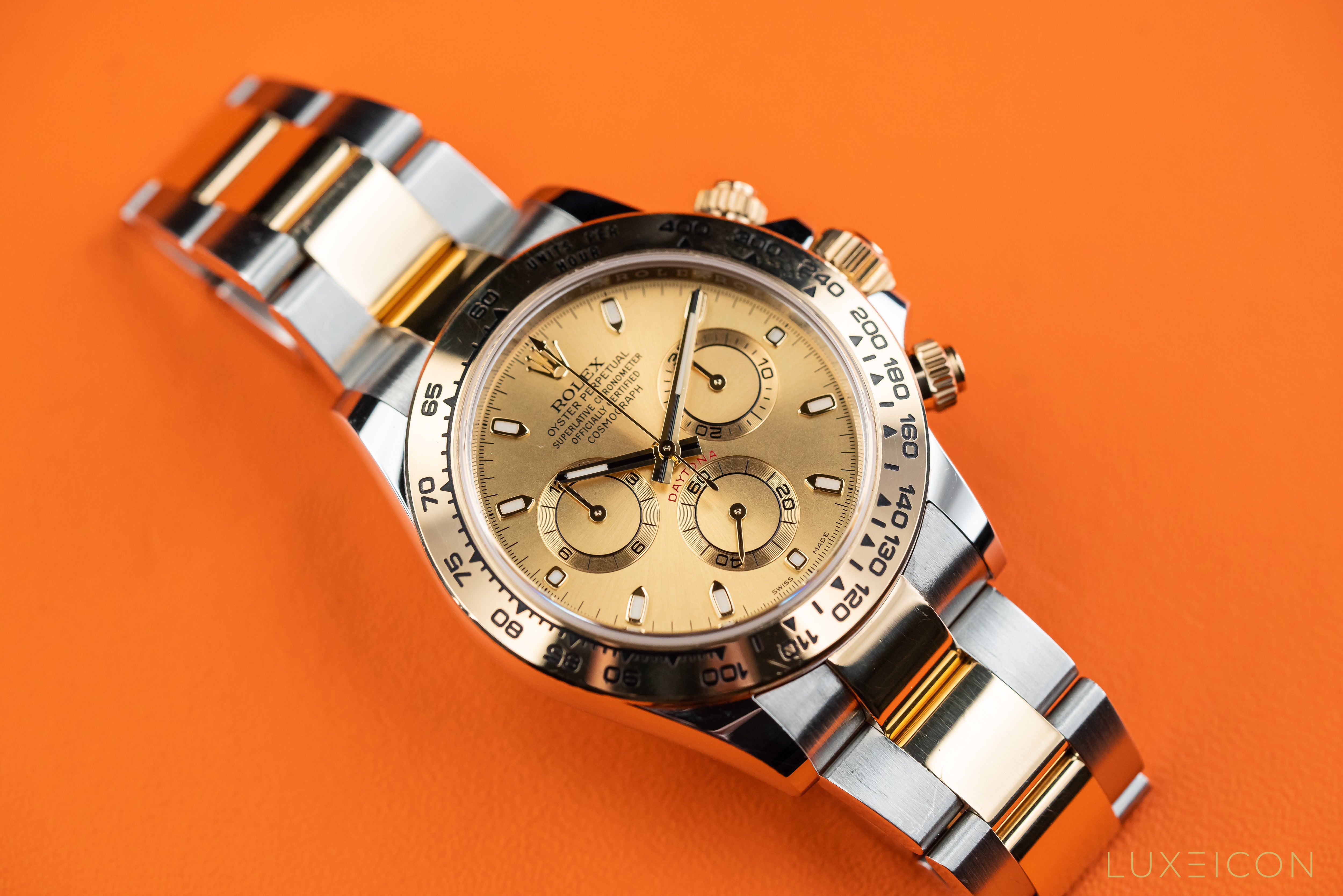 Rolex Daytona Cosmograph 40 Yellow Gold Champagne Dial 116503 2019