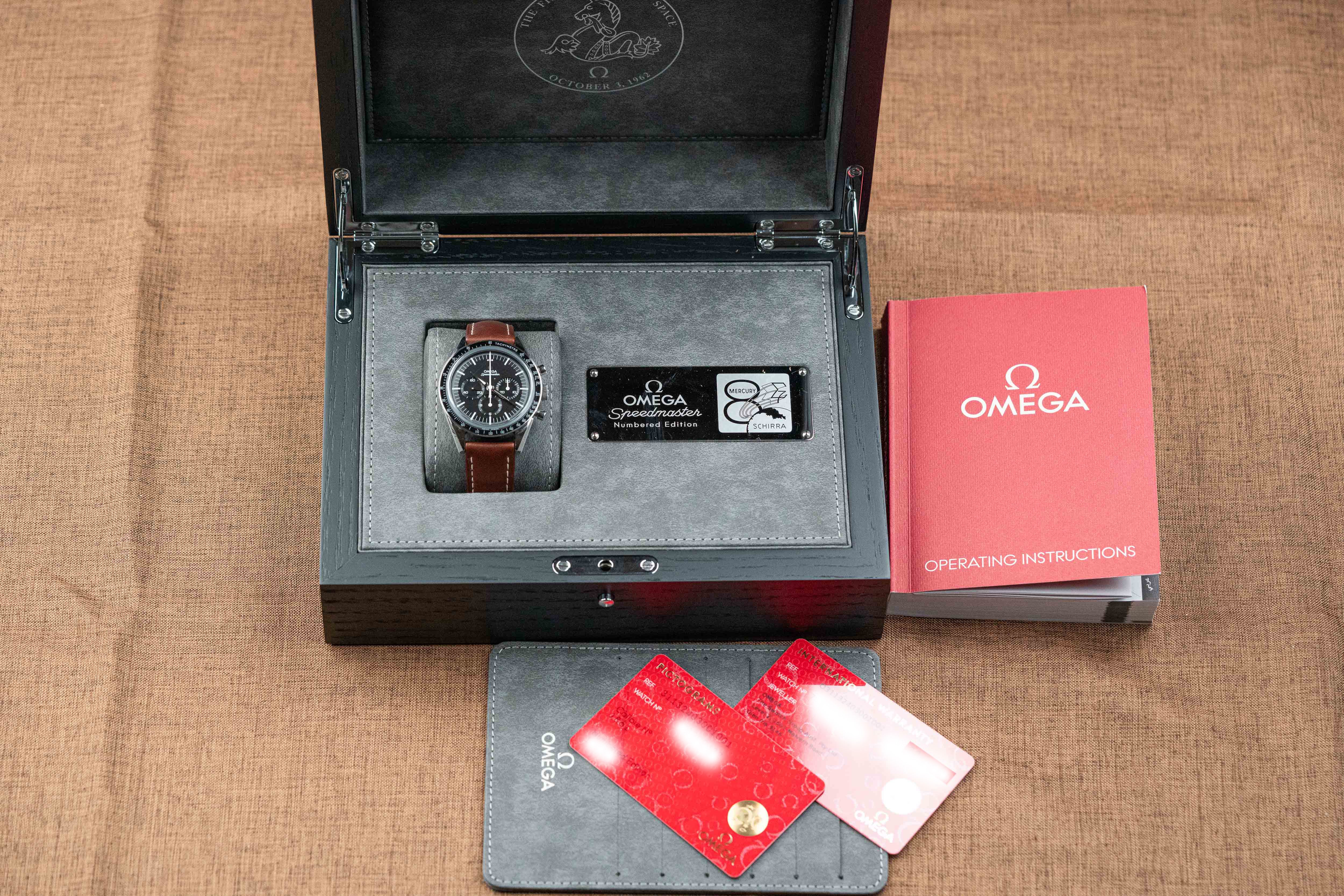 Omega Speedmaster Moonwatch First Omega in Space 2021