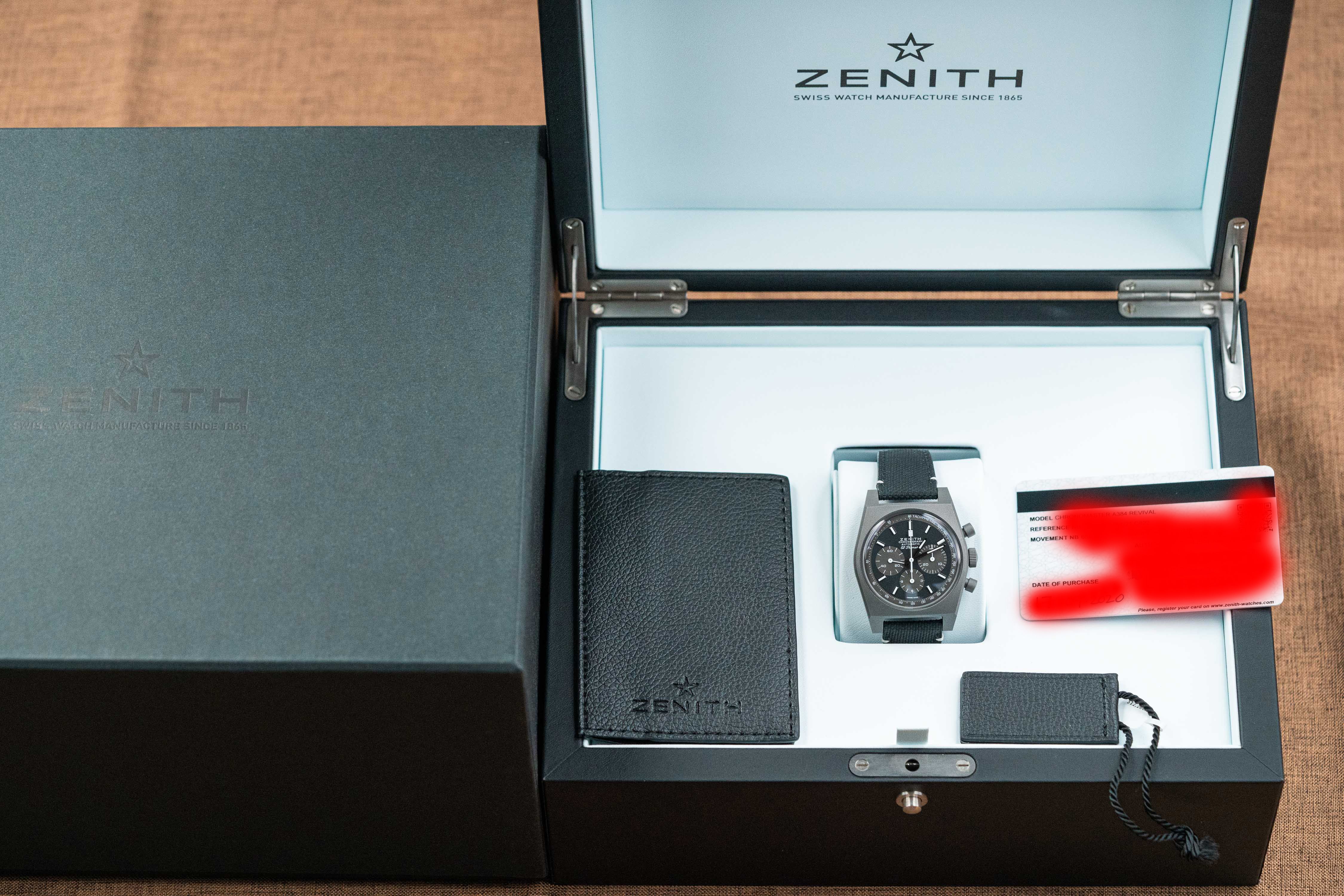 Zenith 97.T384.4061/21.C822 Chronograph Revival Shadow 2020