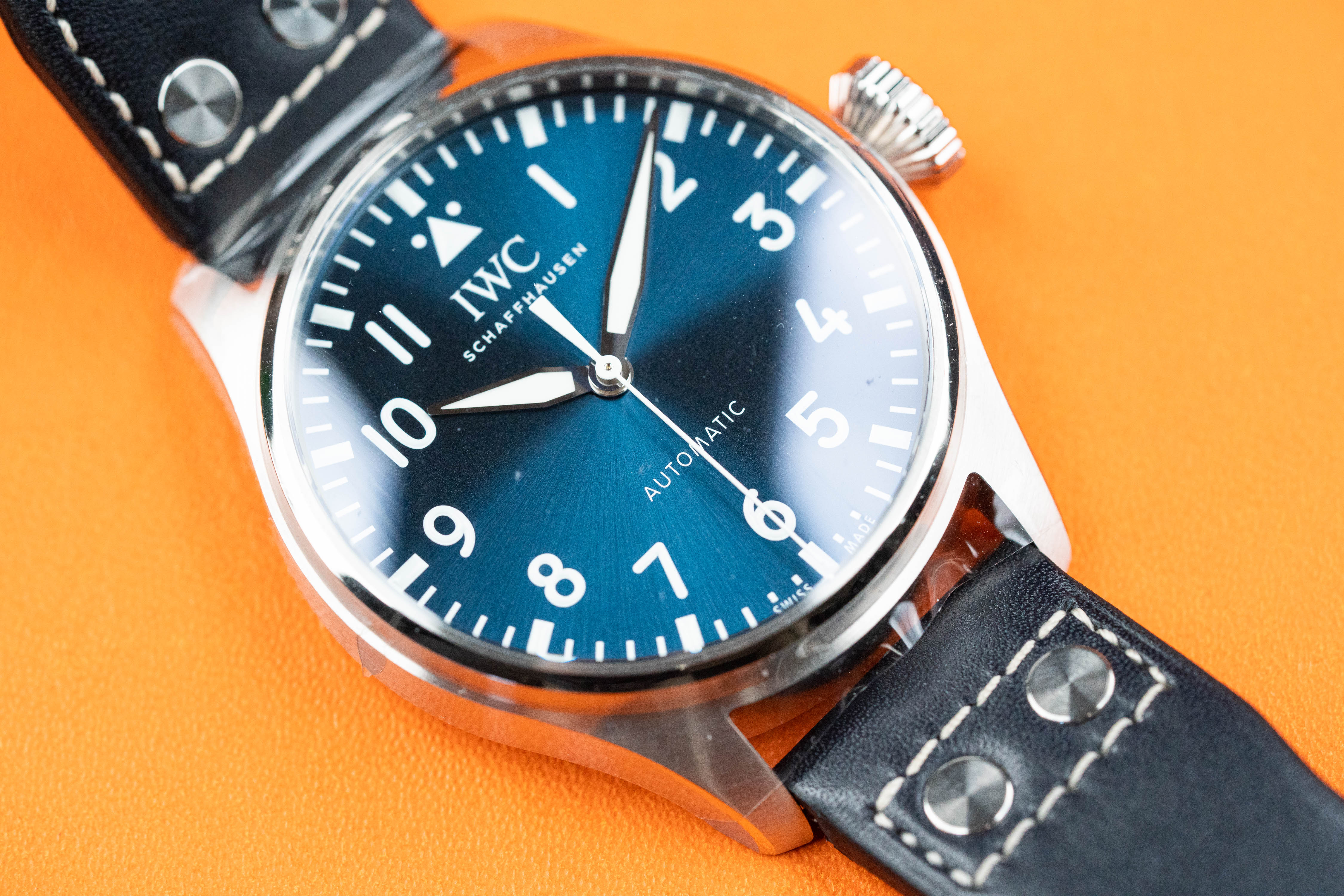 IWC Big Pilot 43mm Stainless Steel Automatic Blue Dial IW329303