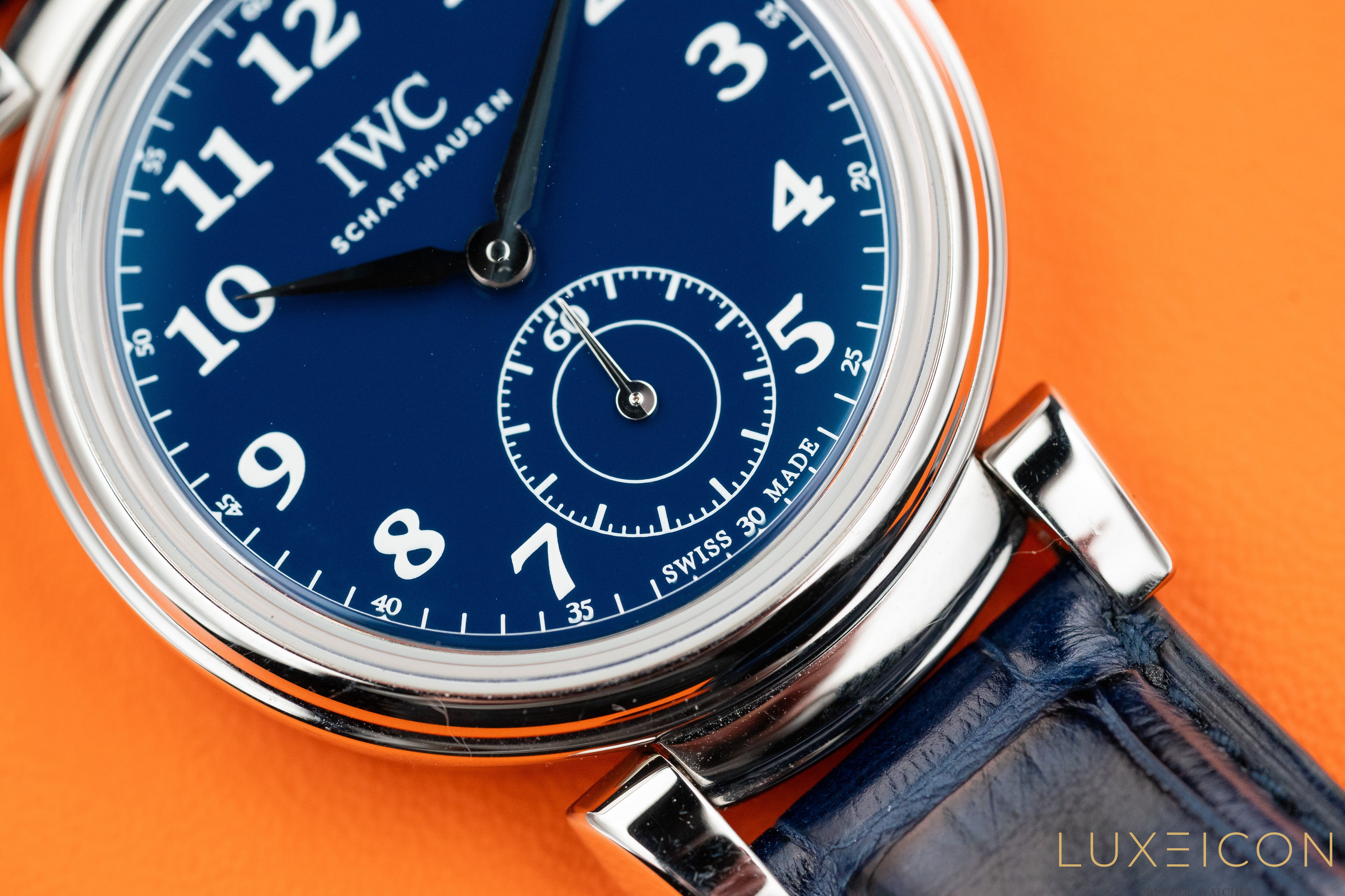 IWC Da Vinci Automatic '150 Years' Special Edition Ref. Iw358102 Blue Dial