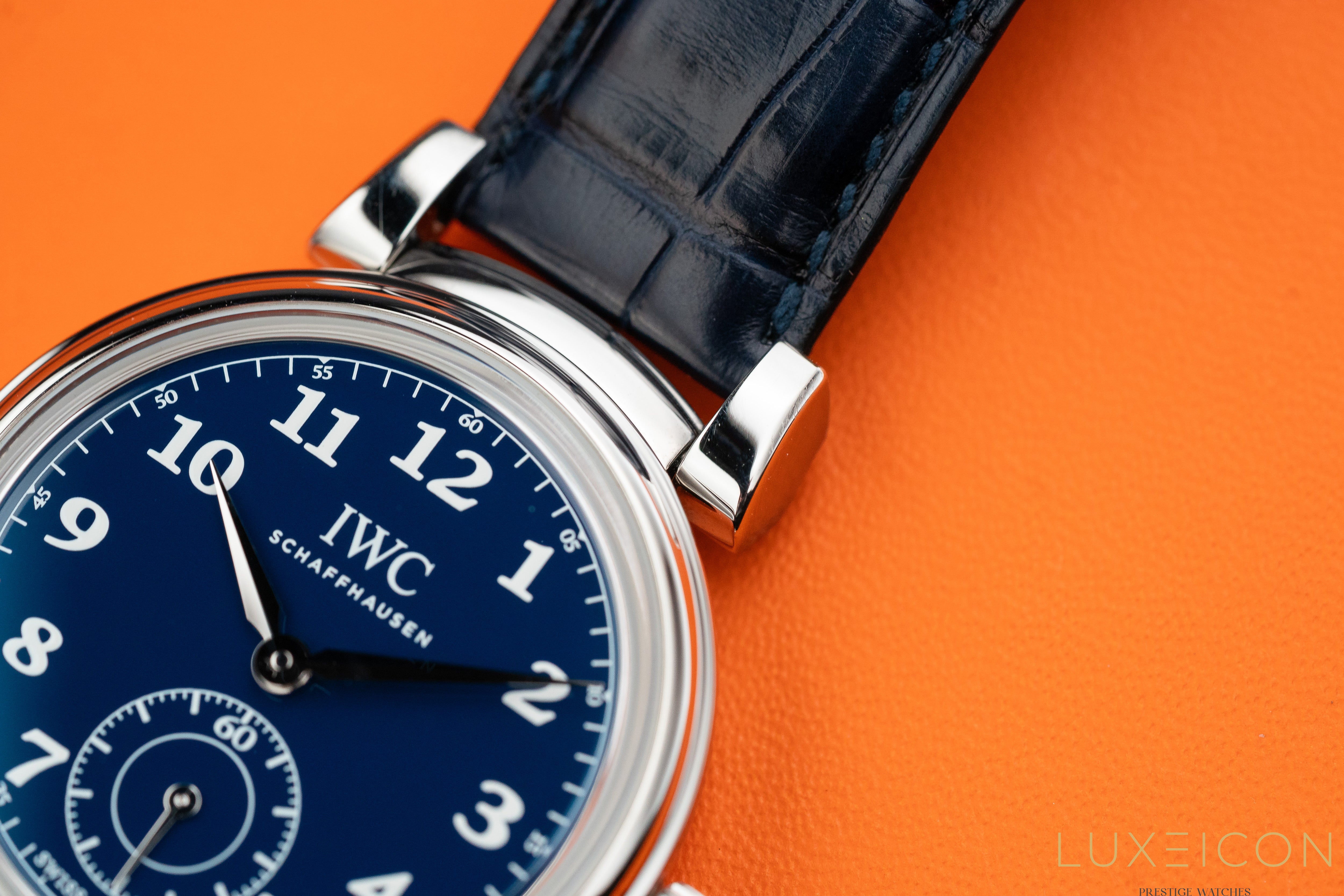 IWC Da Vinci Automatic '150 Years' Special Edition Ref. Iw358102 Blue Dial