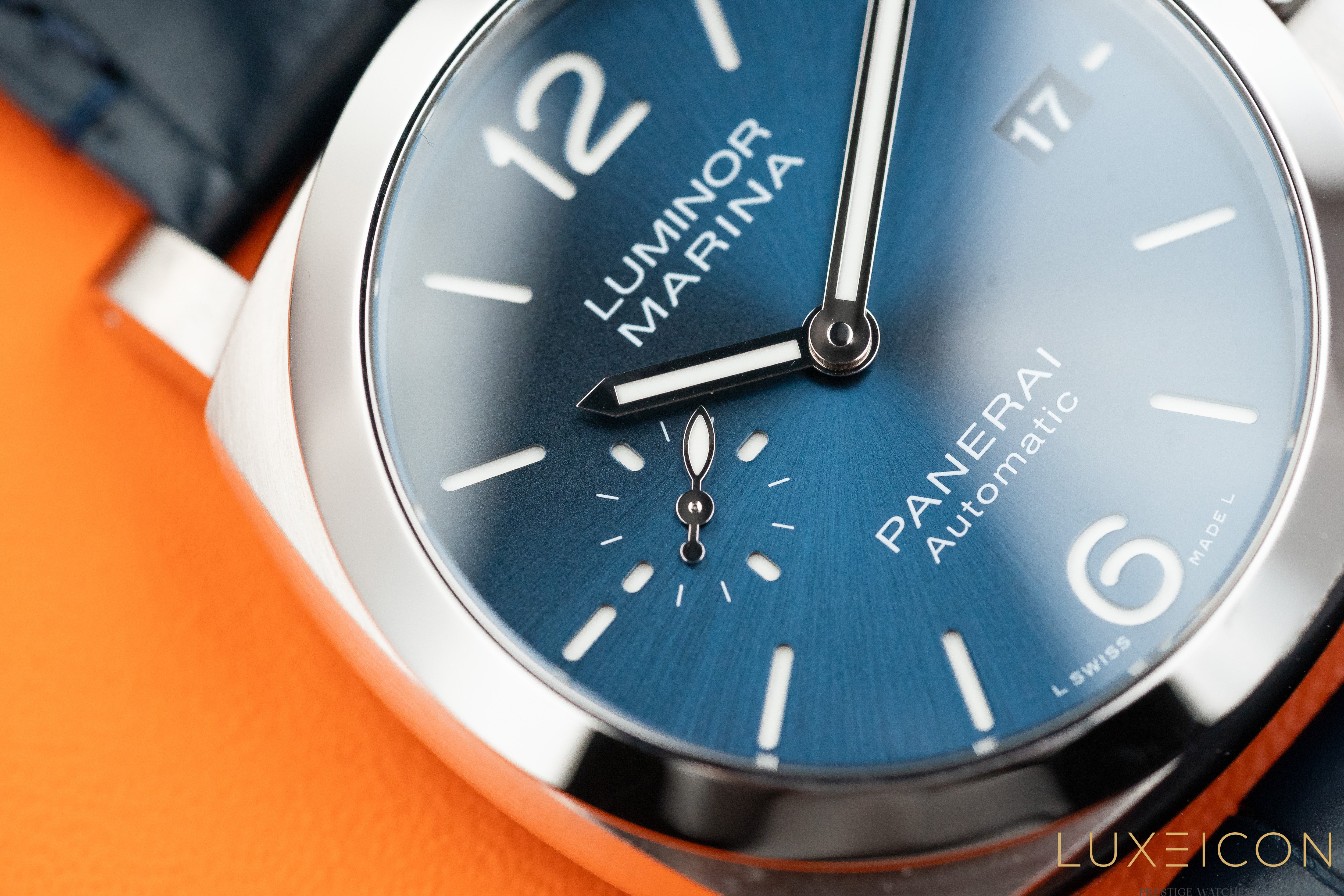 Panerai Luminor Marina Quaranta Stainless steel PAM01270 Blue Dial