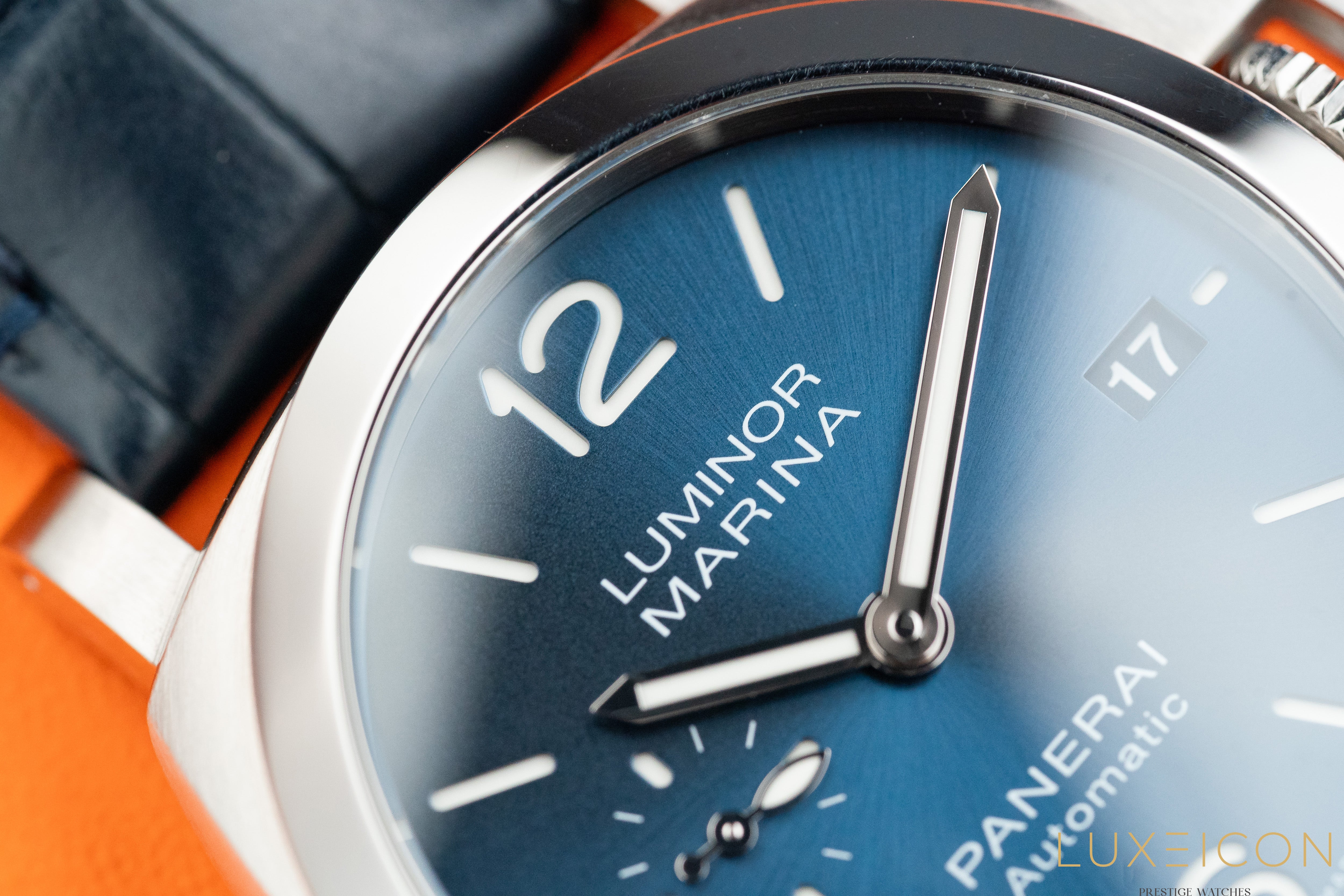 Panerai Luminor Marina Quaranta Stainless steel PAM01270 Blue Dial