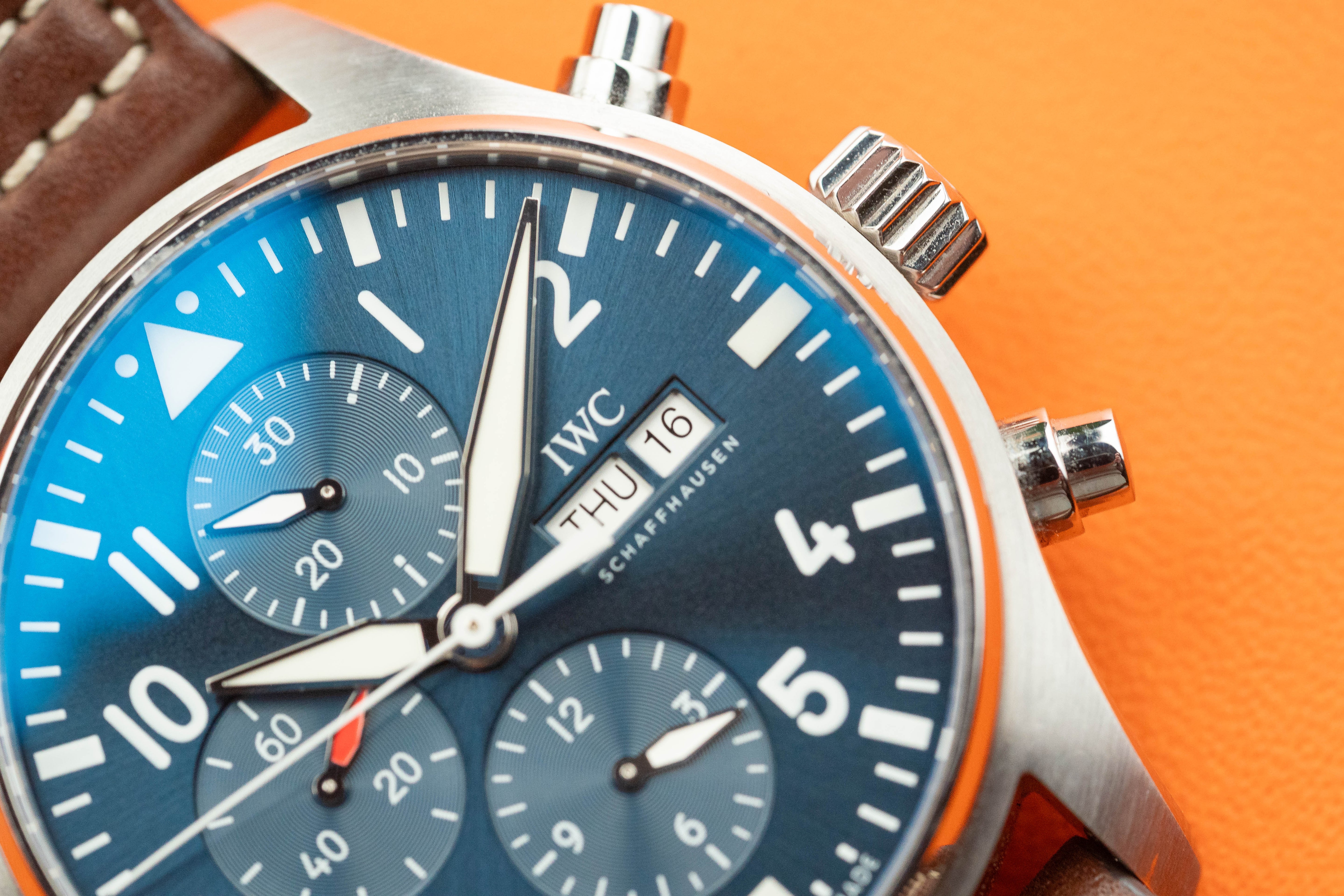 IWC Pilot Chronograph “Le Petit Prince” 43mm IW377714 Blue Dial