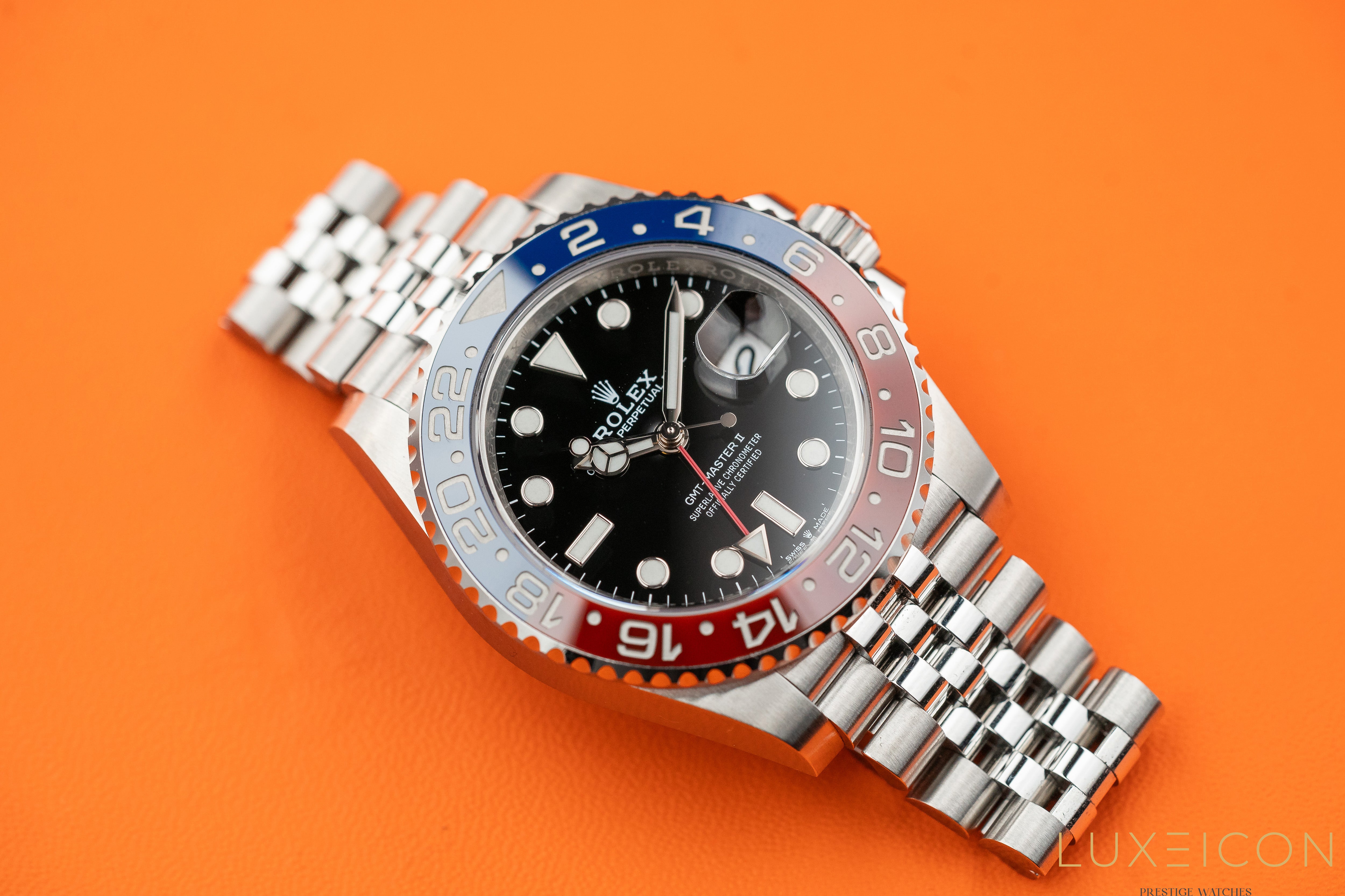 Rolex GMT Master II Pepsi 126710BLRO Jubilee Bracelet