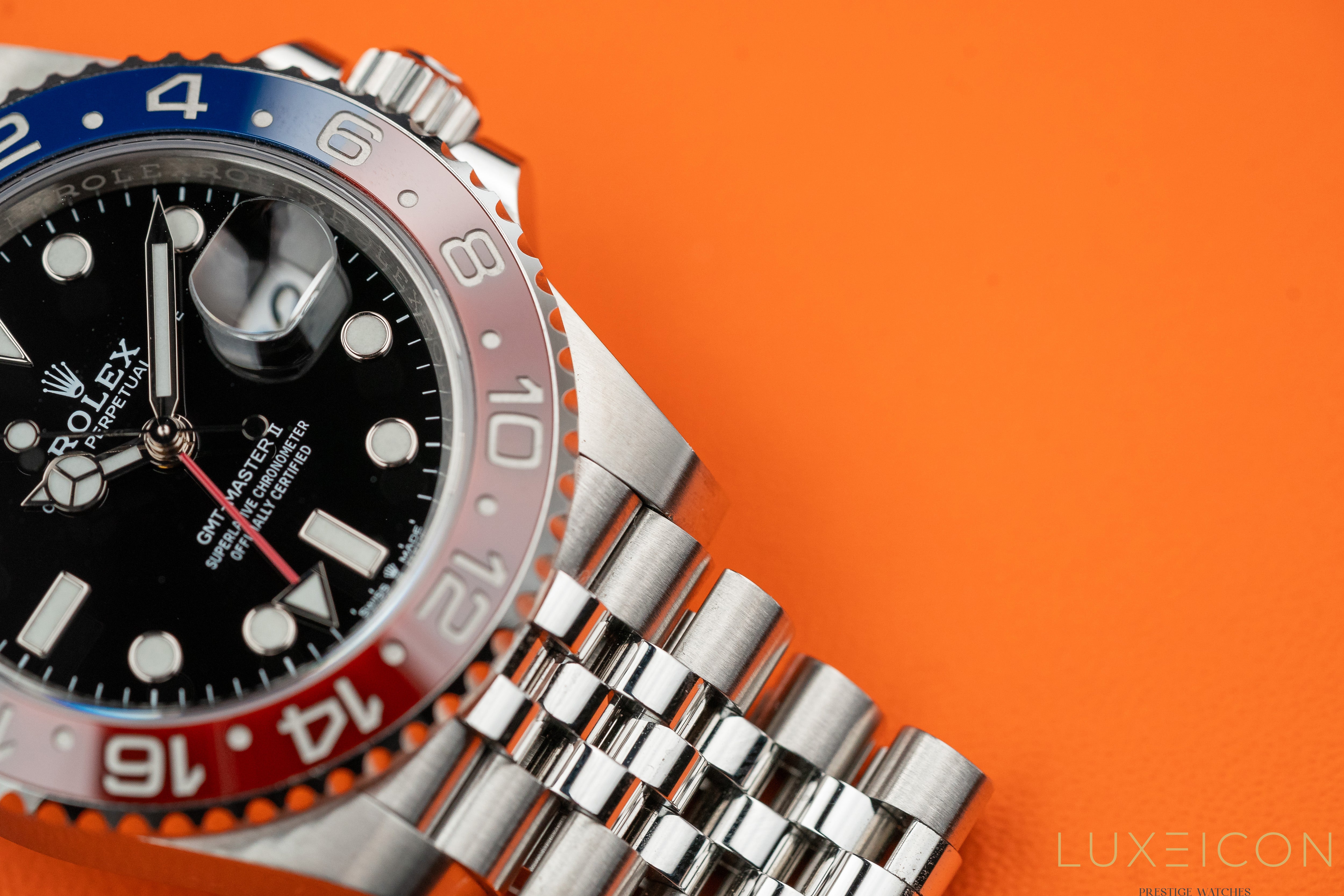 Rolex GMT Master II Pepsi 126710BLRO Jubilee Bracelet