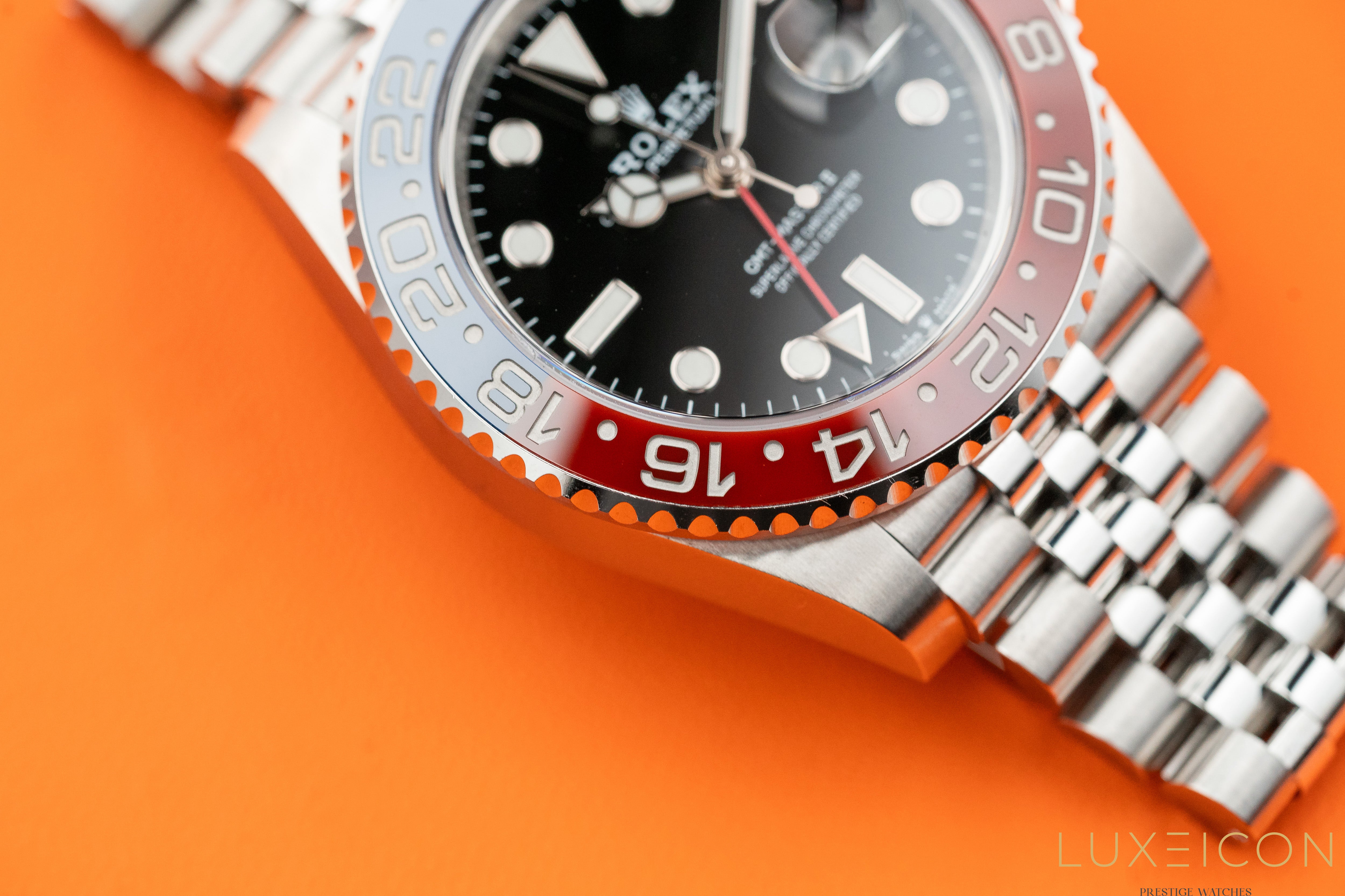 Rolex GMT Master II Pepsi 126710BLRO Jubilee Bracelet