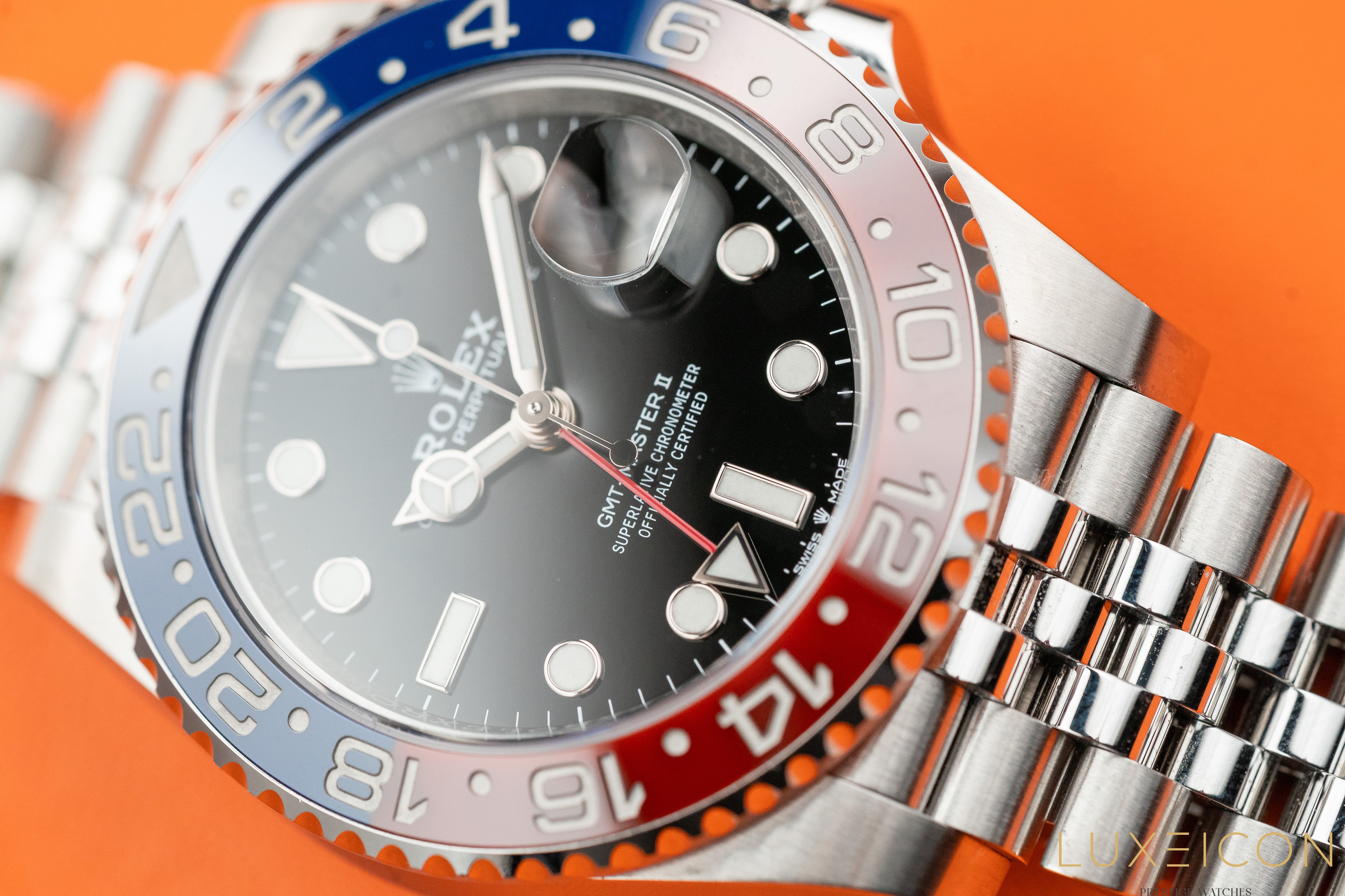 Rolex GMT Master II Pepsi 126710BLRO Jubilee Bracelet