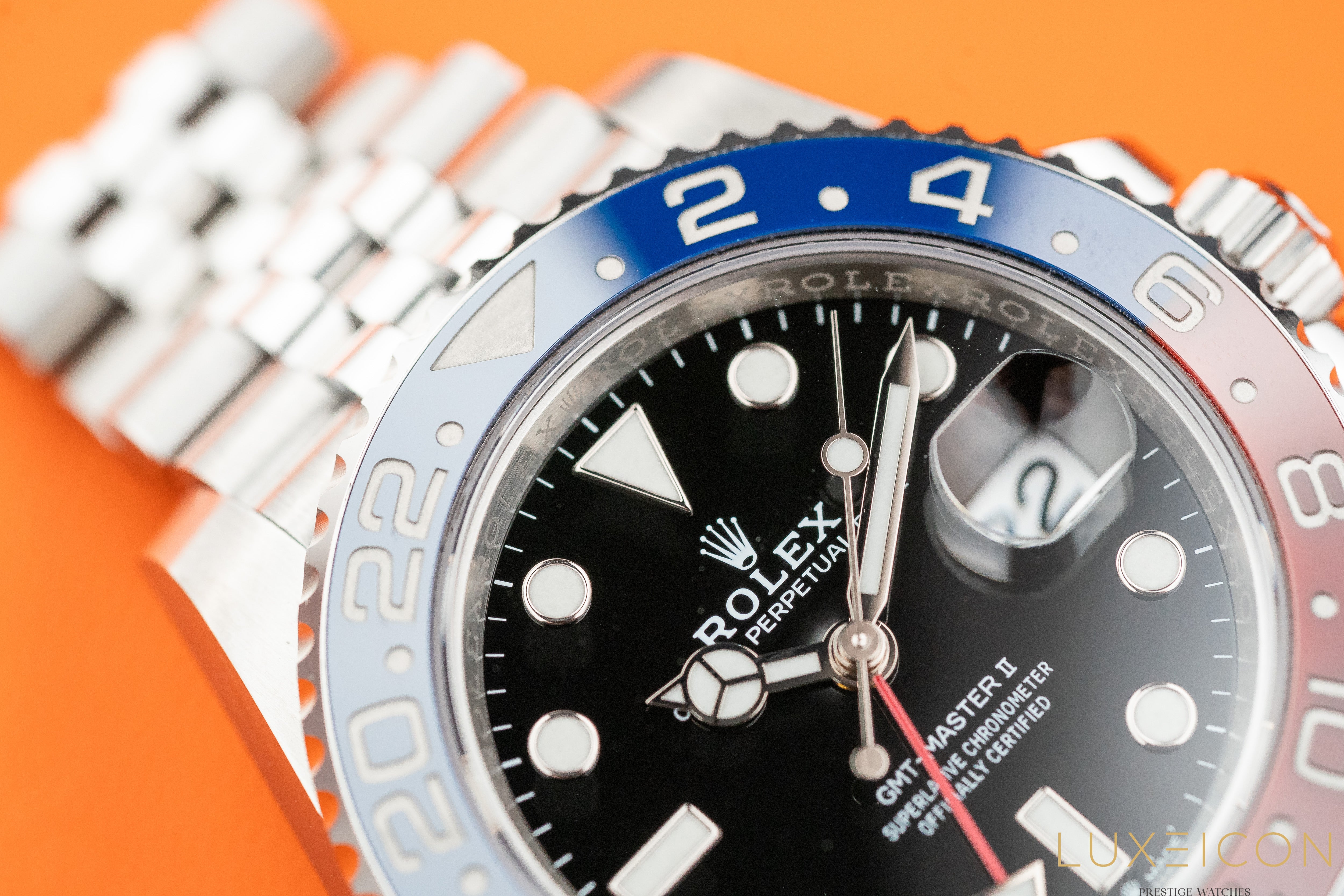 Rolex GMT Master II Pepsi 126710BLRO Jubilee Bracelet