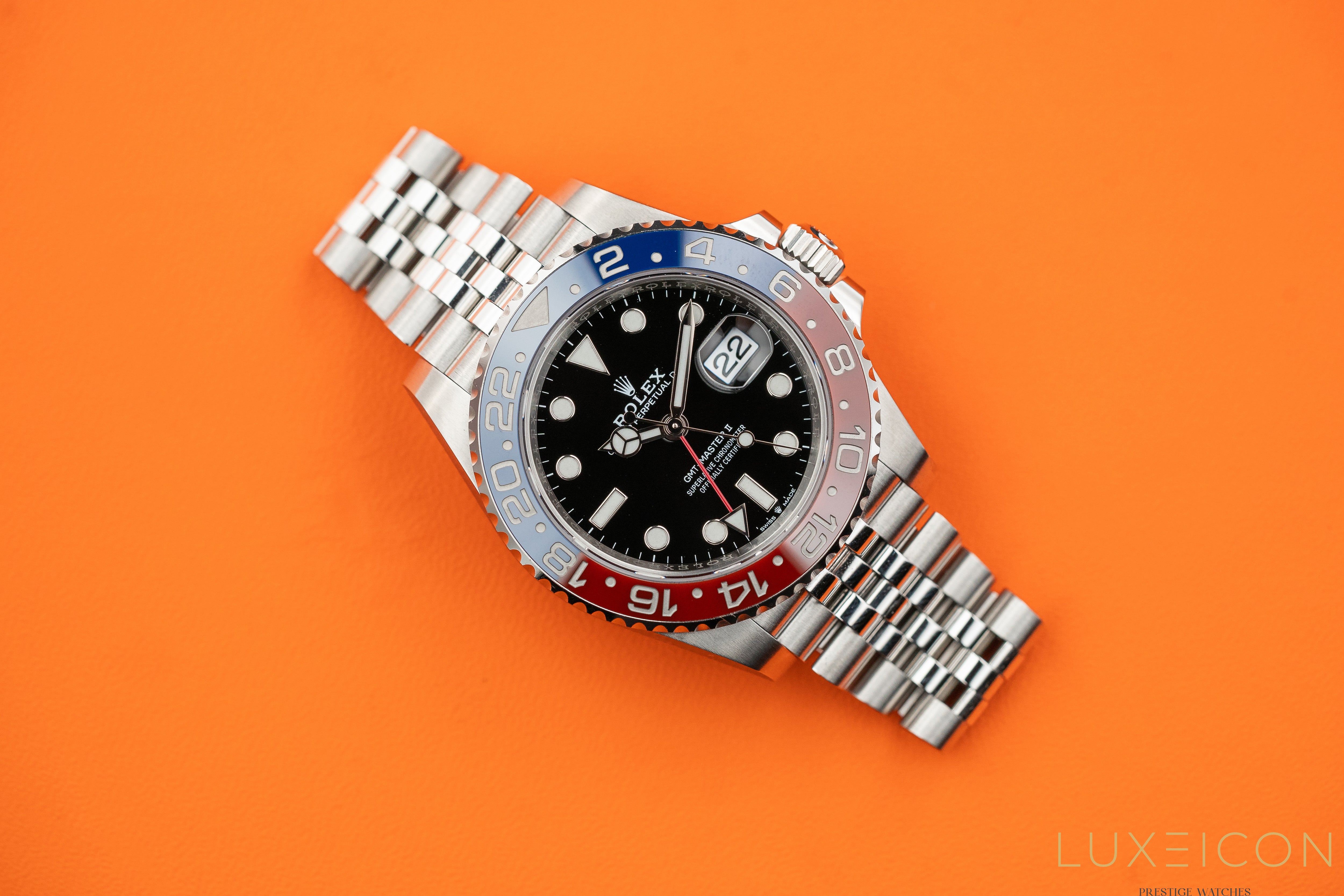 Rolex GMT Master II Pepsi 126710BLRO Jubilee Bracelet